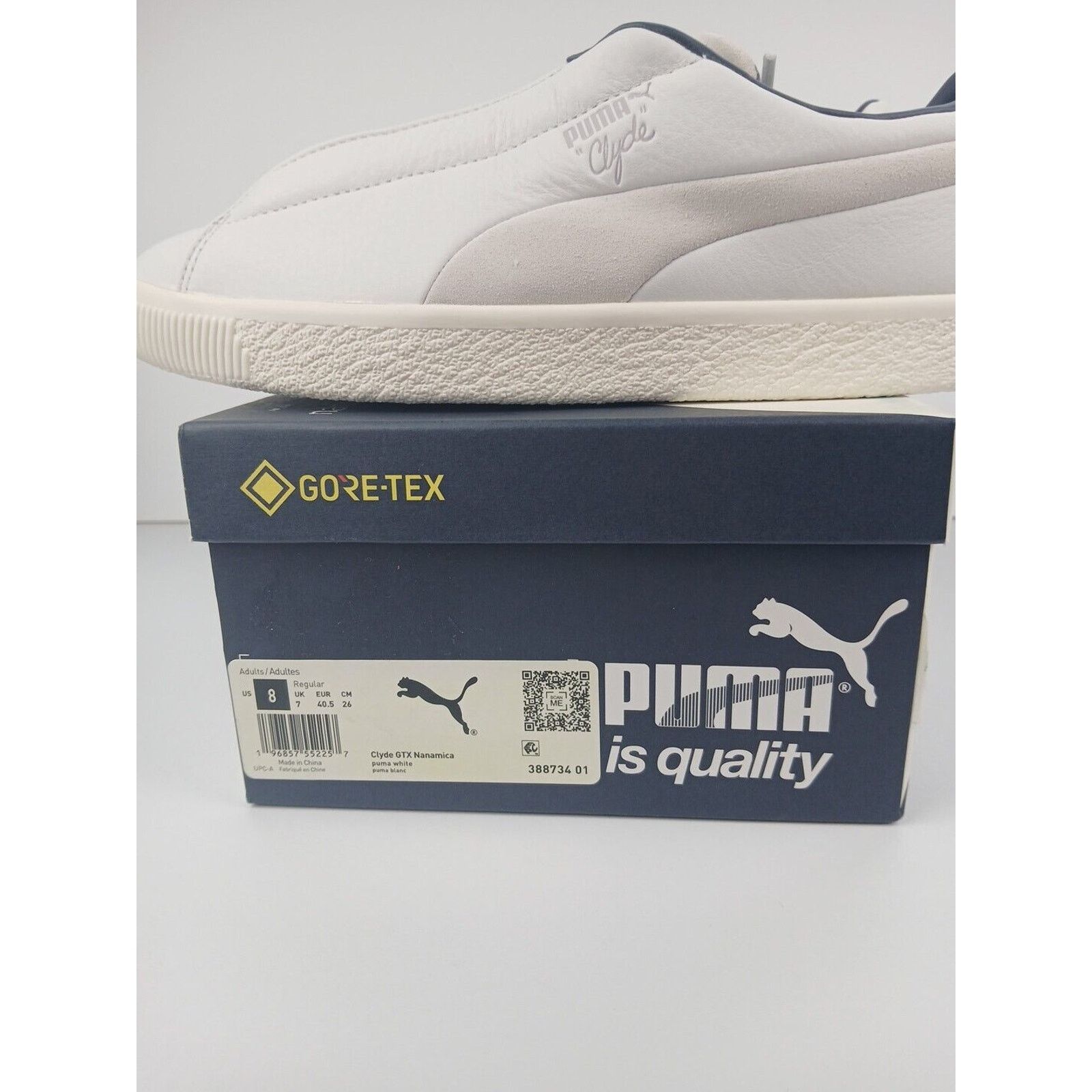 Puma Puma Clyde GTX Nanamica Men's Shoes Sz US 8 Leather & Suede Size US 7 / EU 40 - 4 Thumbnail