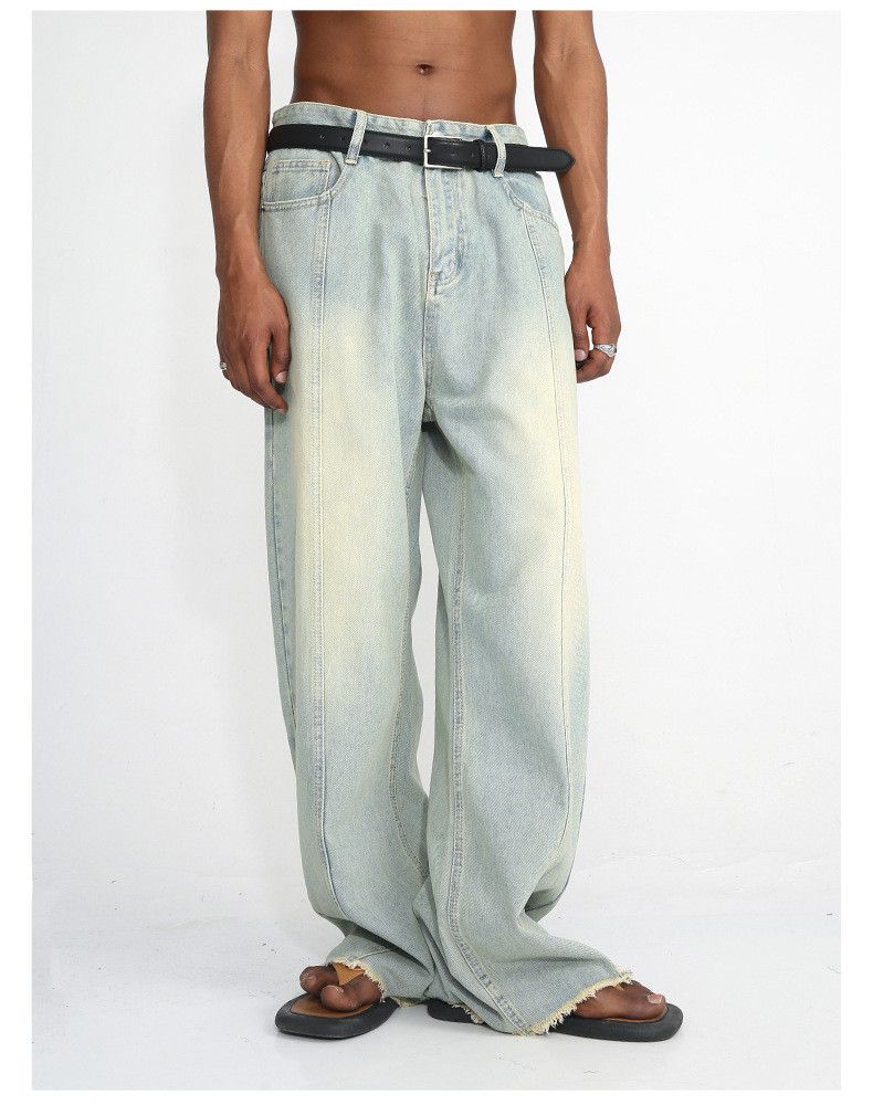 washed faded patchwork y2k baggy jeans