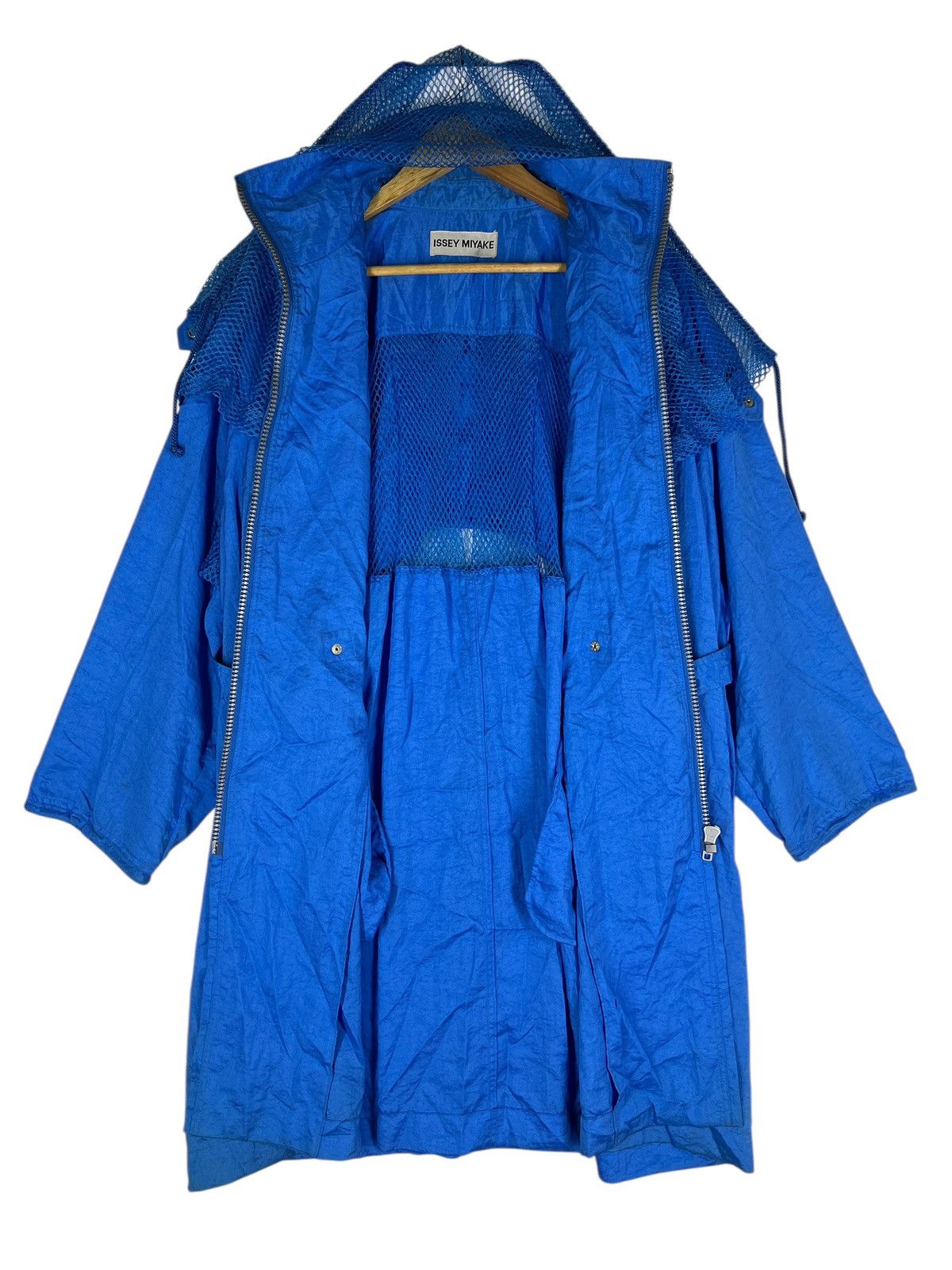 Issey Miyake 🔥 90s Rare Issey Miyake With Mesh Windcoat Made In Japan Size US M / EU 48-50 / 2 - 23 Thumbnail