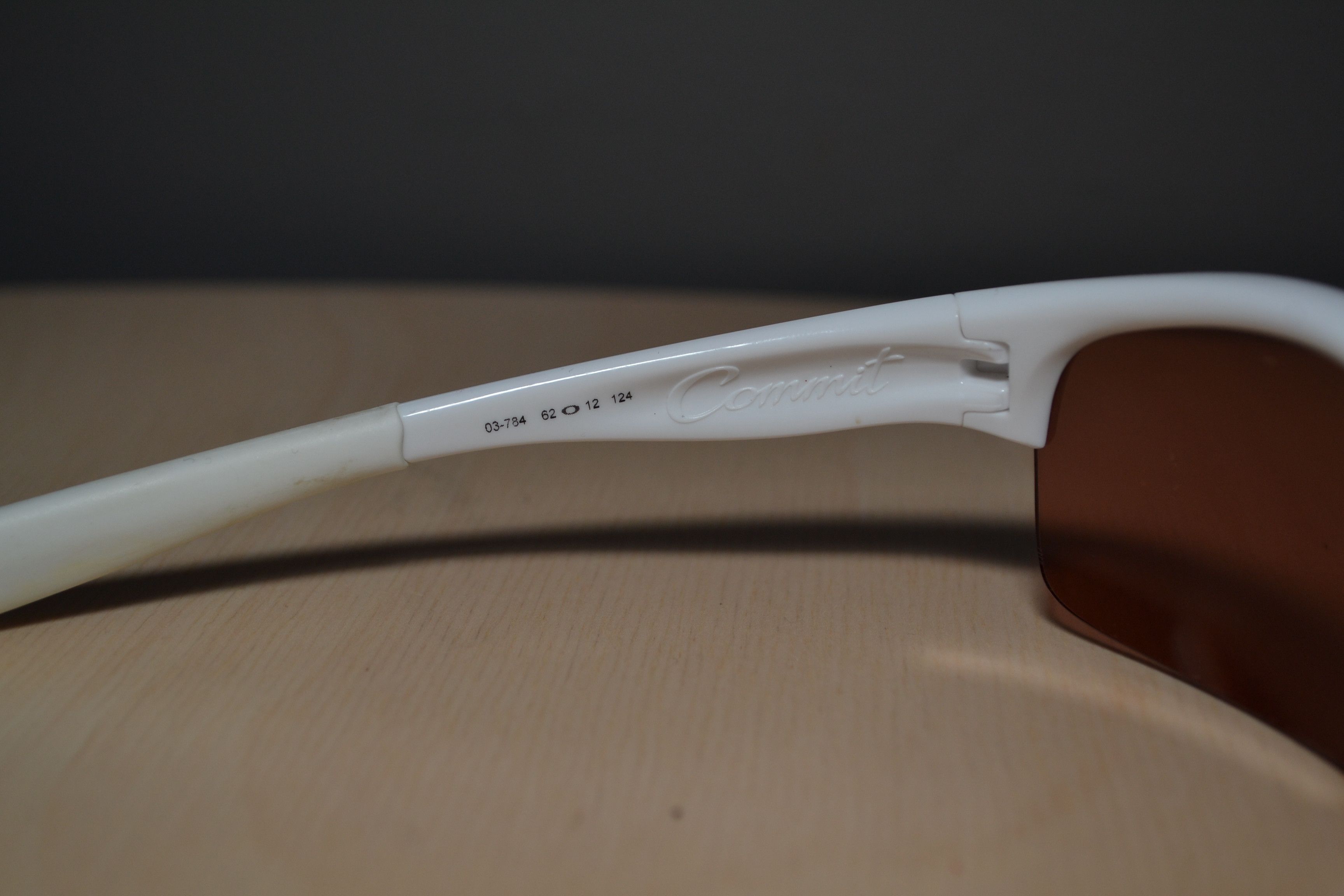 Oakley Oakley Commit 1 White Vintage Glasses Size ONE SIZE - 6 Thumbnail