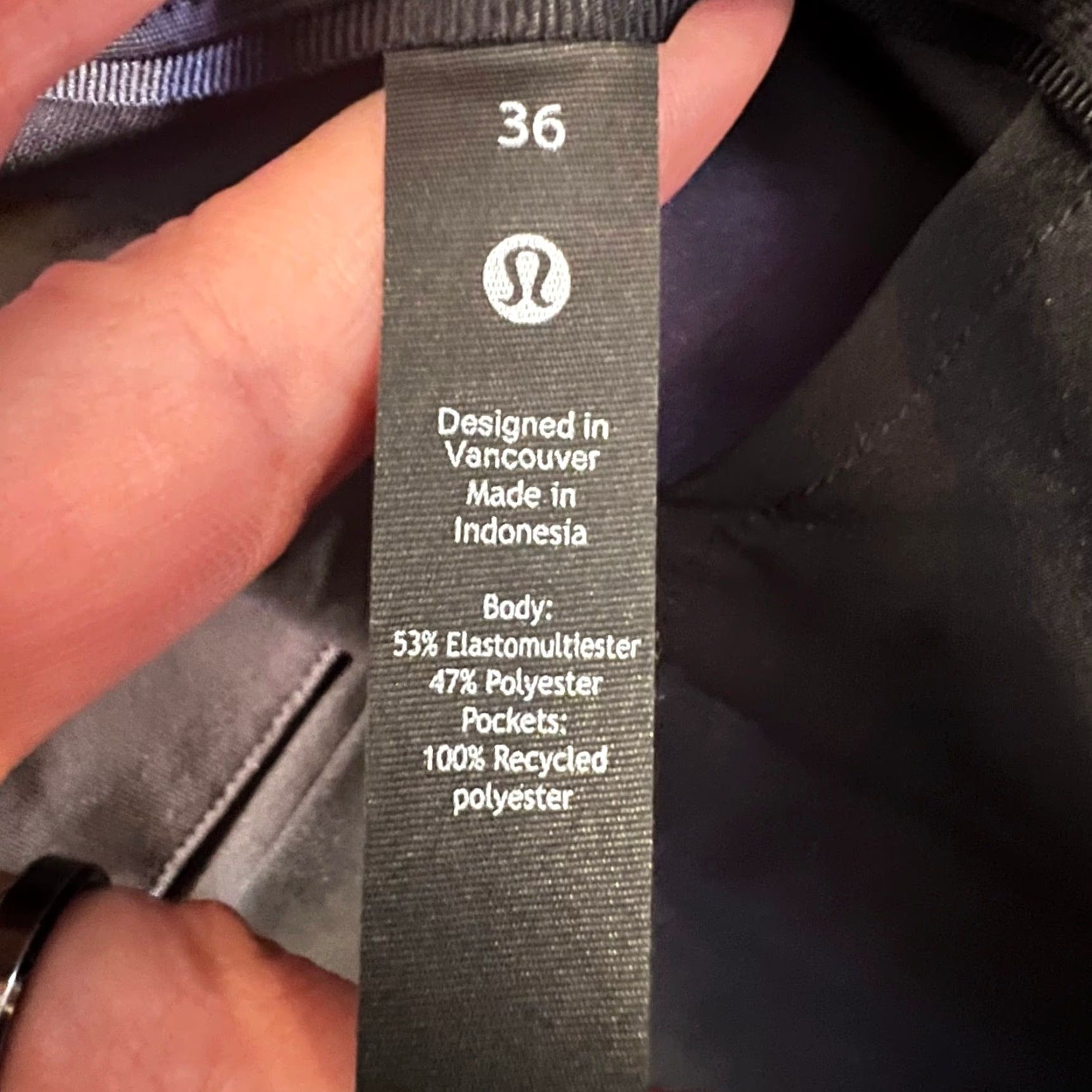 Lululemon Lululemon Pants Mens 36 X33.5 ABC Commission Dress Slacks Performance Black Mens Regular Ankle 33 in Black Size US 36 / EU 52 - 6 Thumbnail
