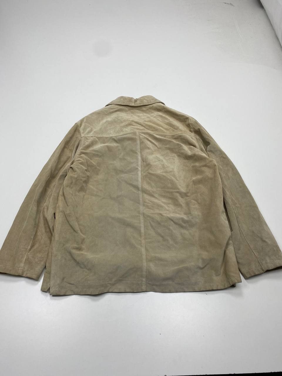 Vera Pelle Vera Pelle Beige M Vintage Suede Jacket 90s Italy Size US M / EU 48-50 / 2 - 9 Thumbnail