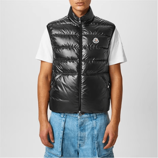 Moncler Aube Zipped Padded Vest Size US M / EU 48-50 / 2 - 5 Thumbnail
