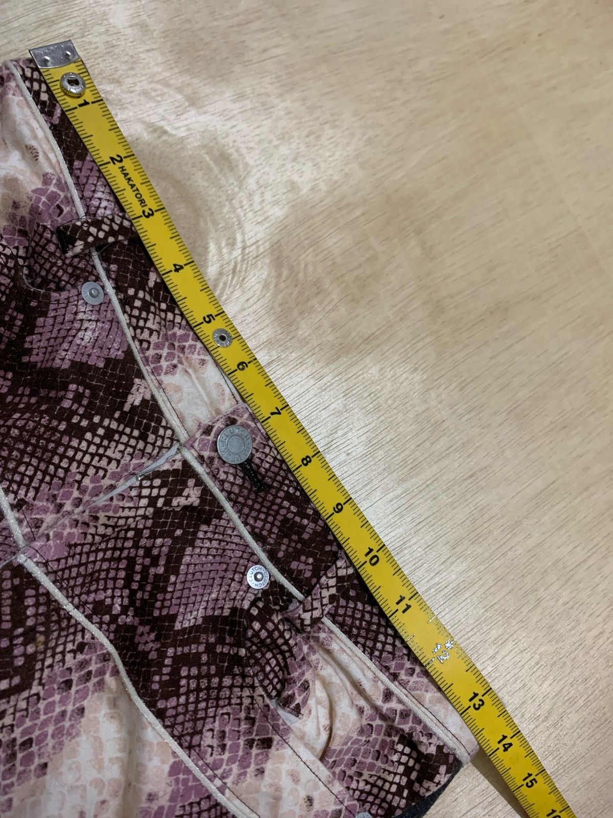 Hysteric Glamour × If Six Was Nine × Japanese Brand Exclusive Clutch Snake Ifsixwasnine Lgb style Pants Size 27" / US 4 / IT 40 - 10 Thumbnail