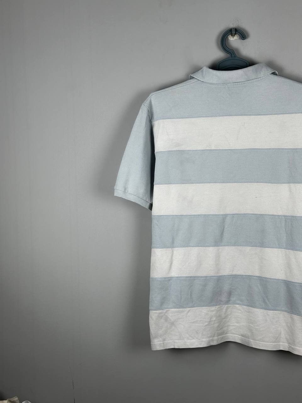 Yves Saint Laurent Vintage Yves Saint Laurent YSL Polo Blue White Mini Logo Size US XL / EU 56 / 4 - 11 Thumbnail
