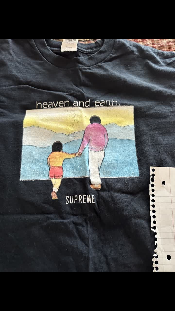 Supreme Supreme Heaven and Earth Tee Size US M / EU 48-50 / 2 - 2 Thumbnail