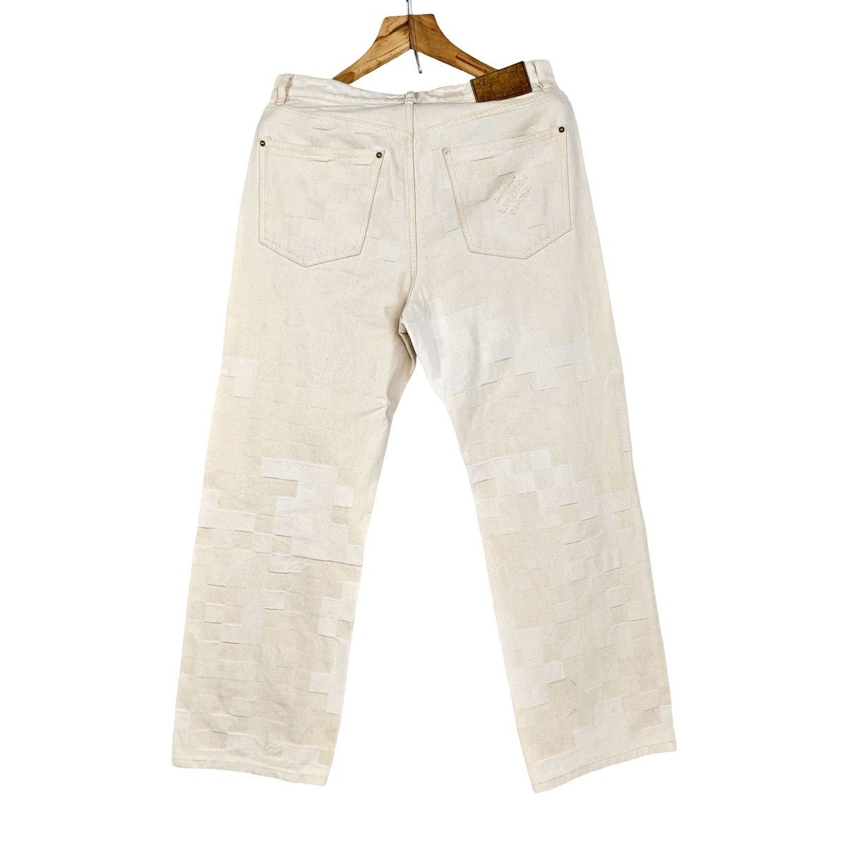 Louis Vuitton Louis Vuitton Damoflage Jacquard Denim Skate Pants Size US 32 / EU 48 - 2 Thumbnail