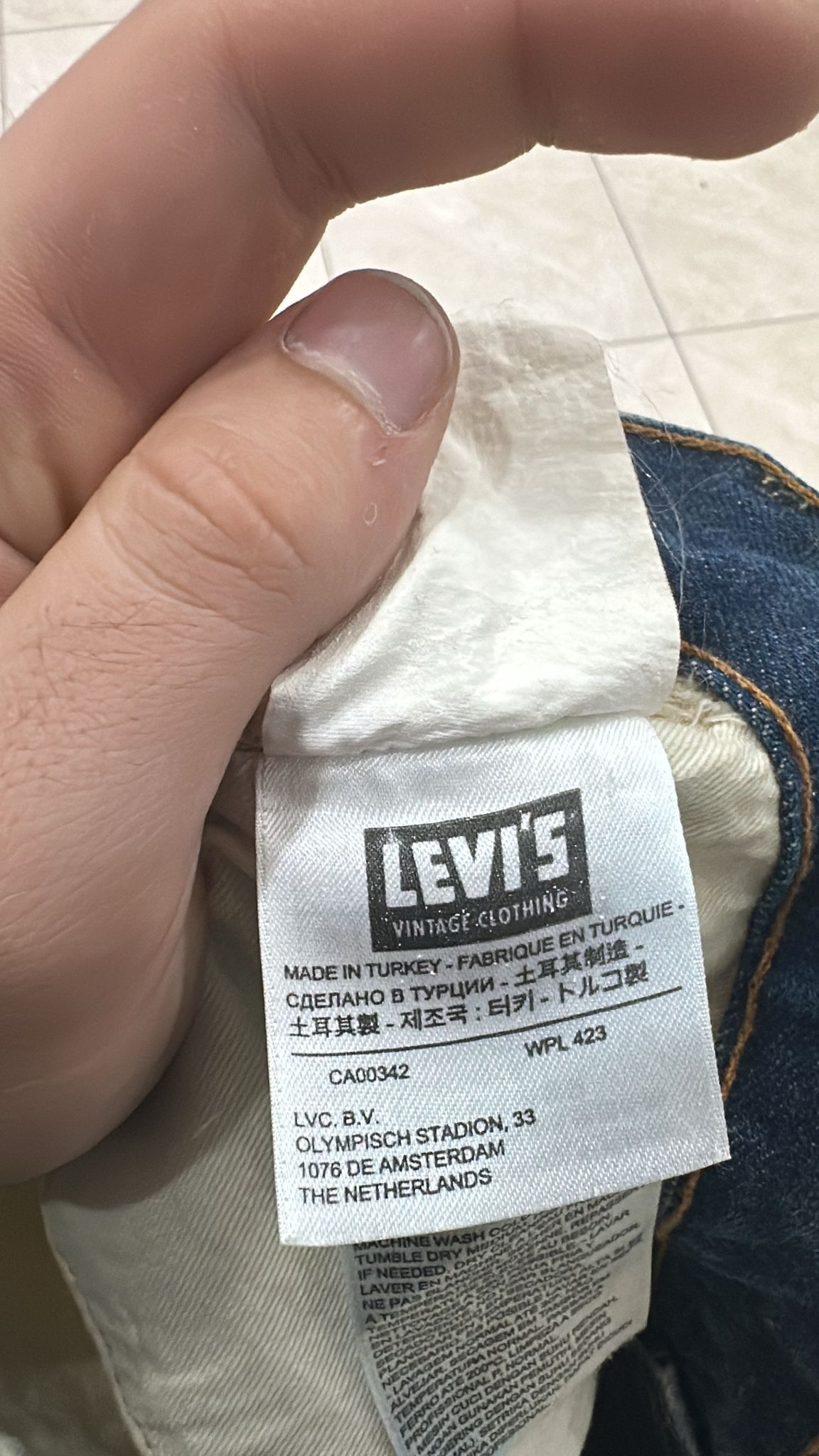 Levi's Vintage Clothing LVC Levi's Vintage Clothing 1978 501XX BigE Selvedge Jeans Size US 32 / EU 48 - 10 Thumbnail