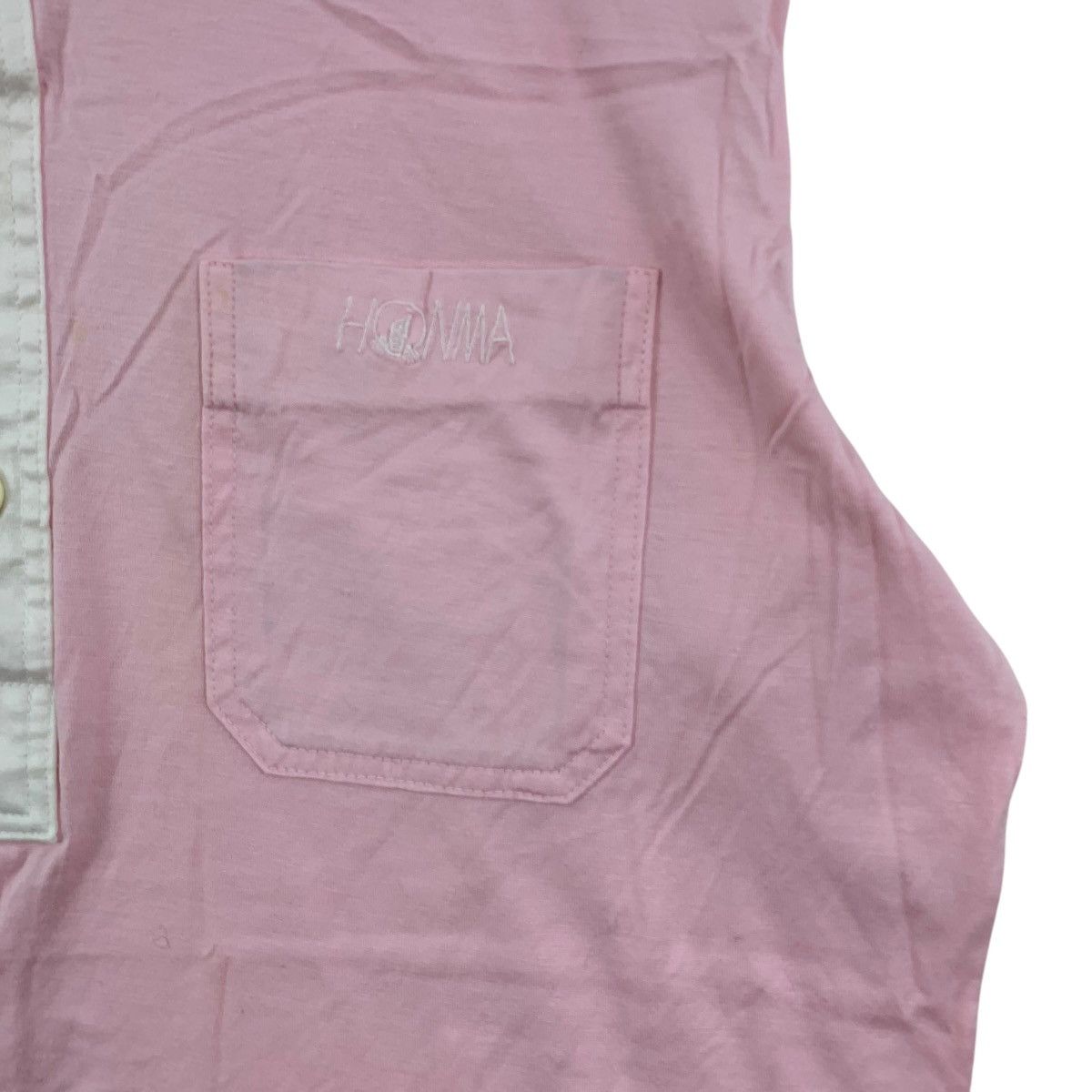 Vintage Vintage 90’ HONMA GOLF COLLECTION Pink Polo Tee Shirt Top Size M / US 6-8 / IT 42-44 - 5 Thumbnail