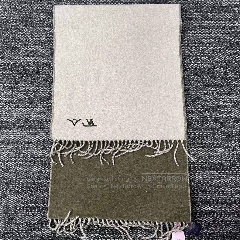 Louis Vuitton Louis Vuitton Cashmere scarf Size ONE SIZE - 2 Thumbnail