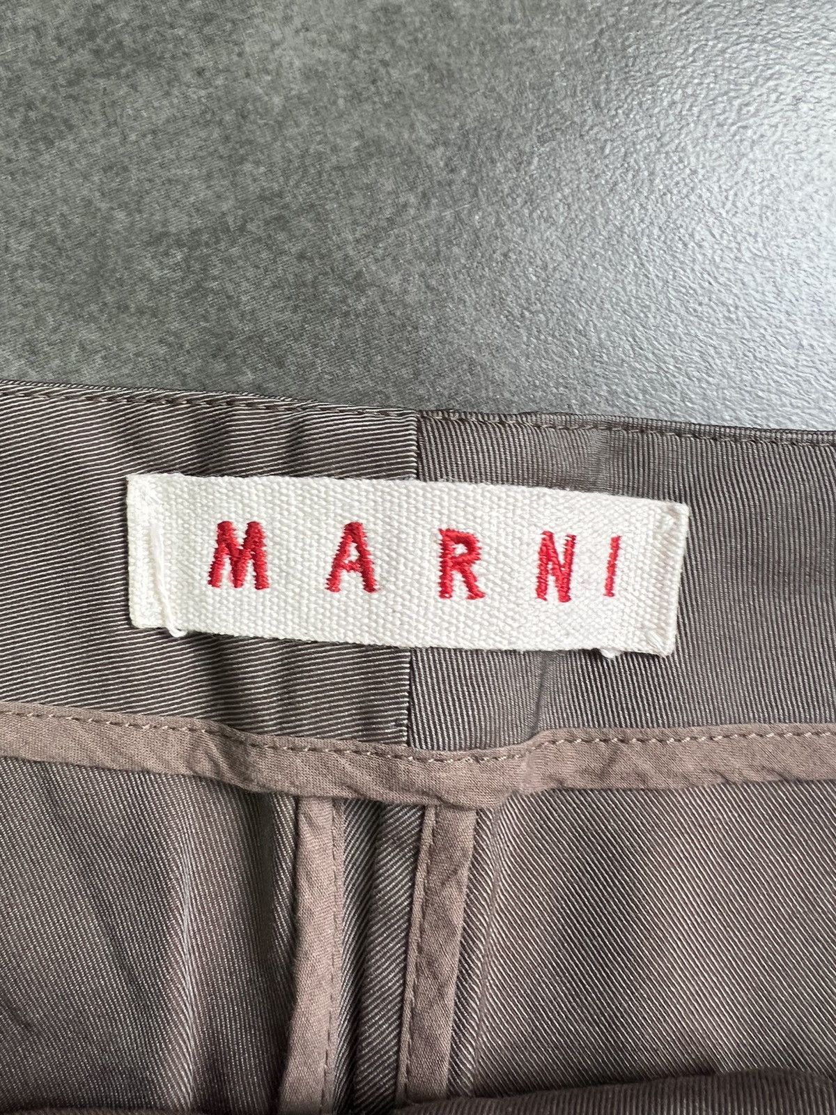 Marni × Vintage Office core Marni vintage classic trousers Size 30" / US 8 / IT 44 - 4 Thumbnail