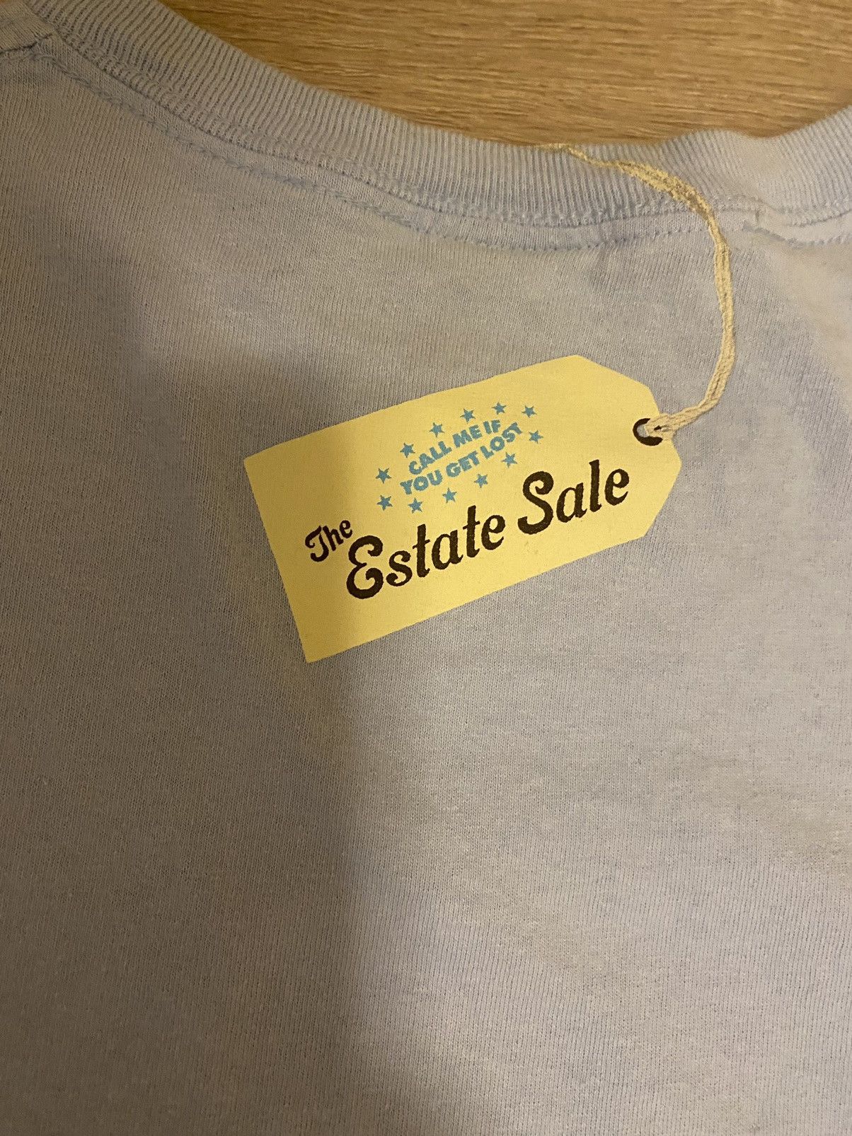 Golf Wang × Tyler The Creator CMIYGL LICENSE ESTATE SALE TEE - BLUE Size US L / EU 52-54 / 3 - 5 Thumbnail