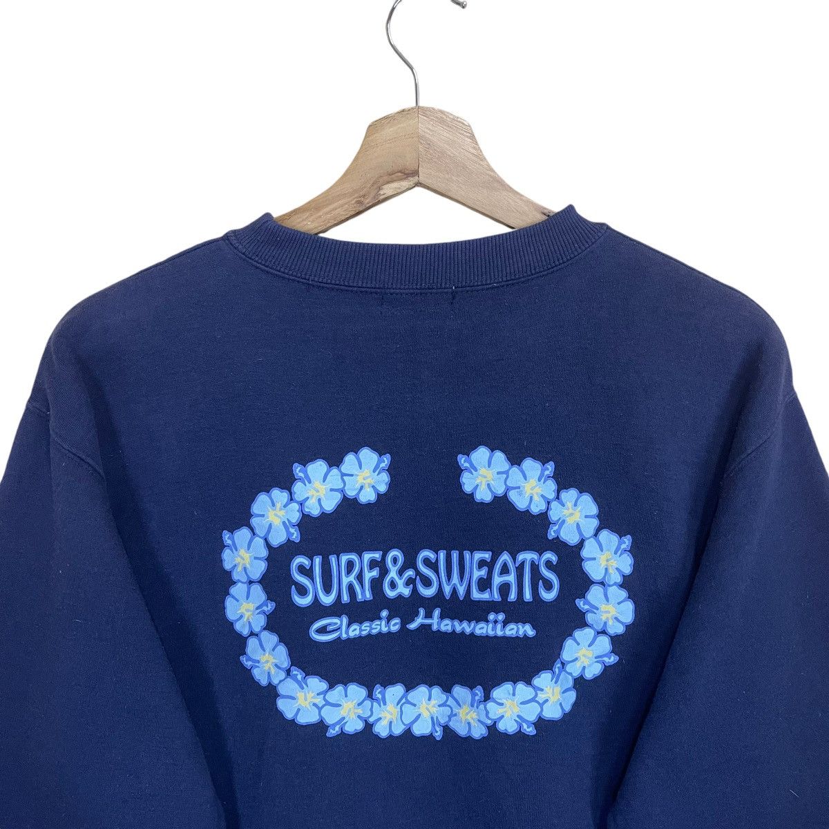 Billabong FADED!! Surf&Sweats Classic Hawaiian Crewneck Sweatshirt Size US S / EU 44-46 / 1 - 4 Thumbnail