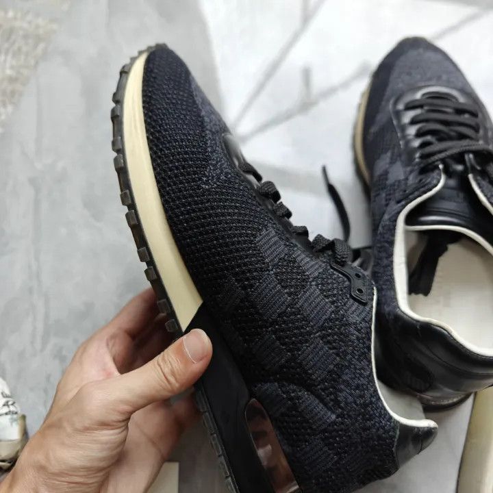 Louis Vuitton Louis Vuitton Black Lifestyle Sneakers -2508 Size US 7.5 / EU 40-41 - 2 Thumbnail