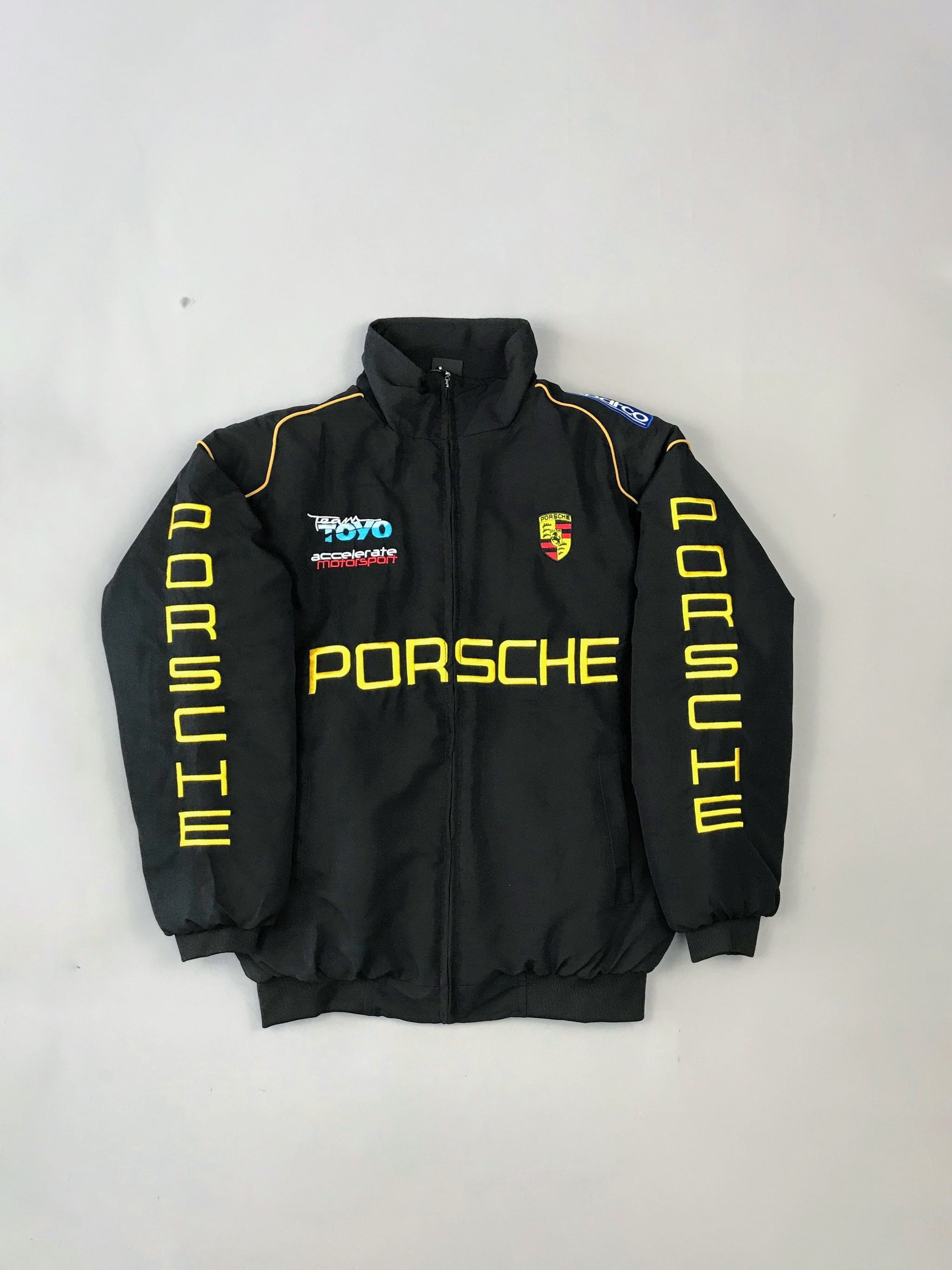 Porsche Design 🔥 PORSCHE F1 Unisex Adults Racing Jacket Vintage Coats Size US L / EU 52-54 / 3 - 8 Thumbnail