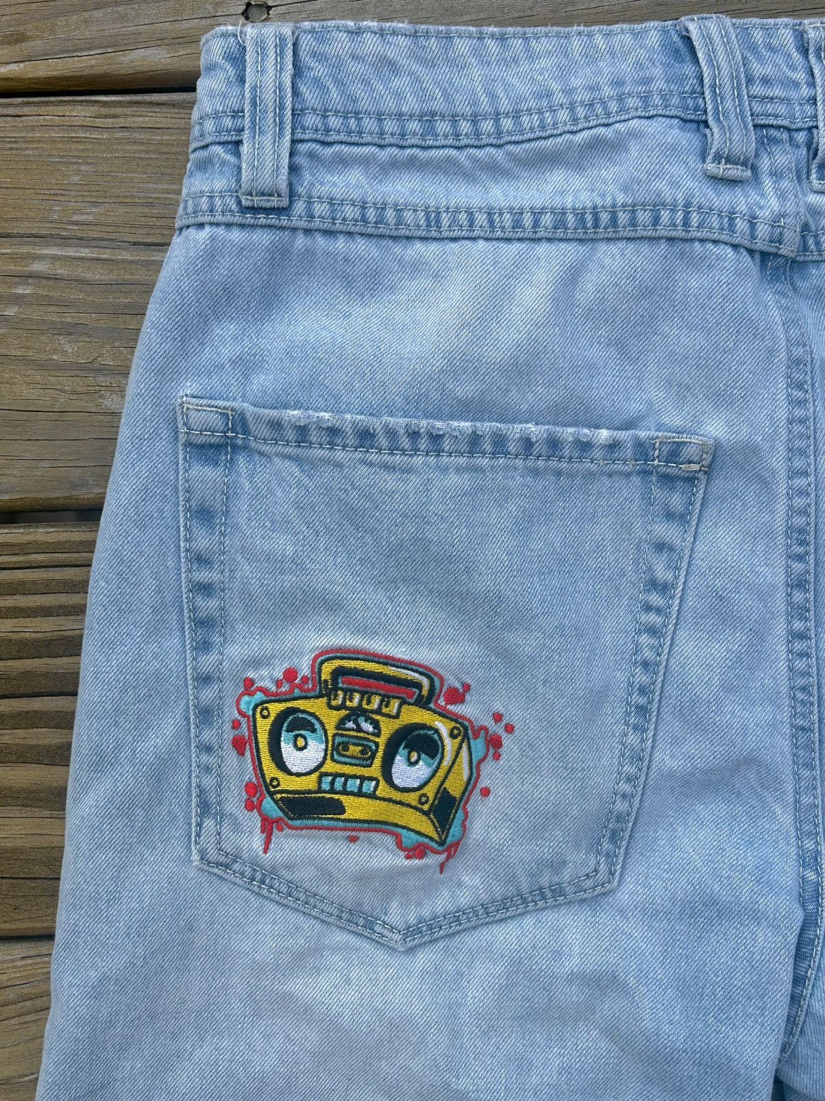 Empyre Y2K Empyre Boombox Light Wash Loose Fit Skate Jeans Size US 28 / EU 44 - 5 Thumbnail