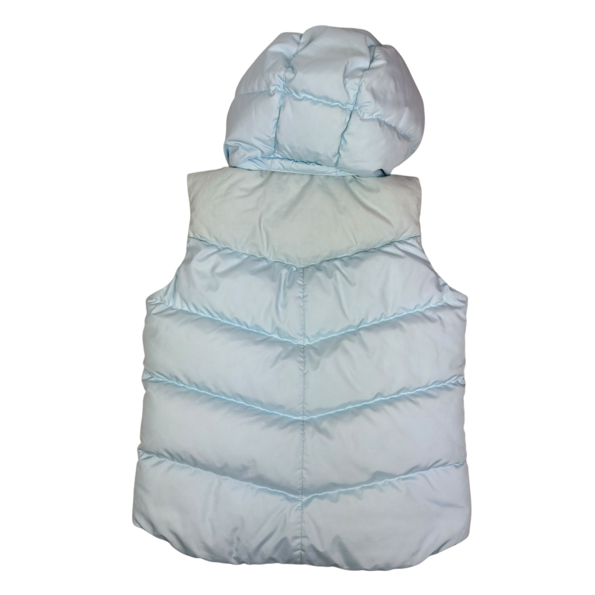 Nike Nike Women's Sky Blue Solo Swoosh Full Zip Puffer Vest Small Size S / US 4 / IT 40 - 7 Thumbnail