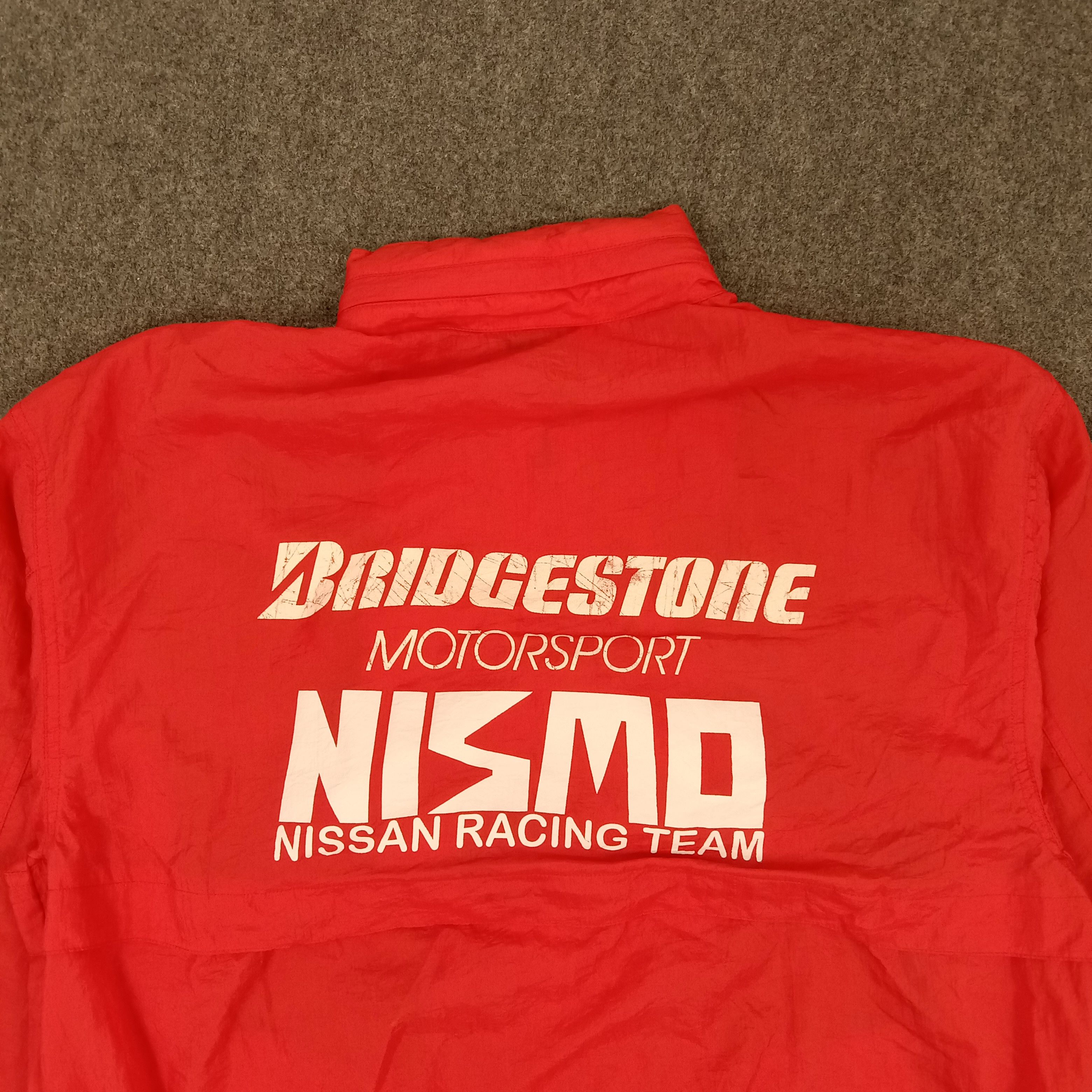 Japanese Brand × Vintage Bridgestone Nismo Nissan Japan Racing Custom Jacket Size US L / EU 52-54 / 3 - 2 Thumbnail