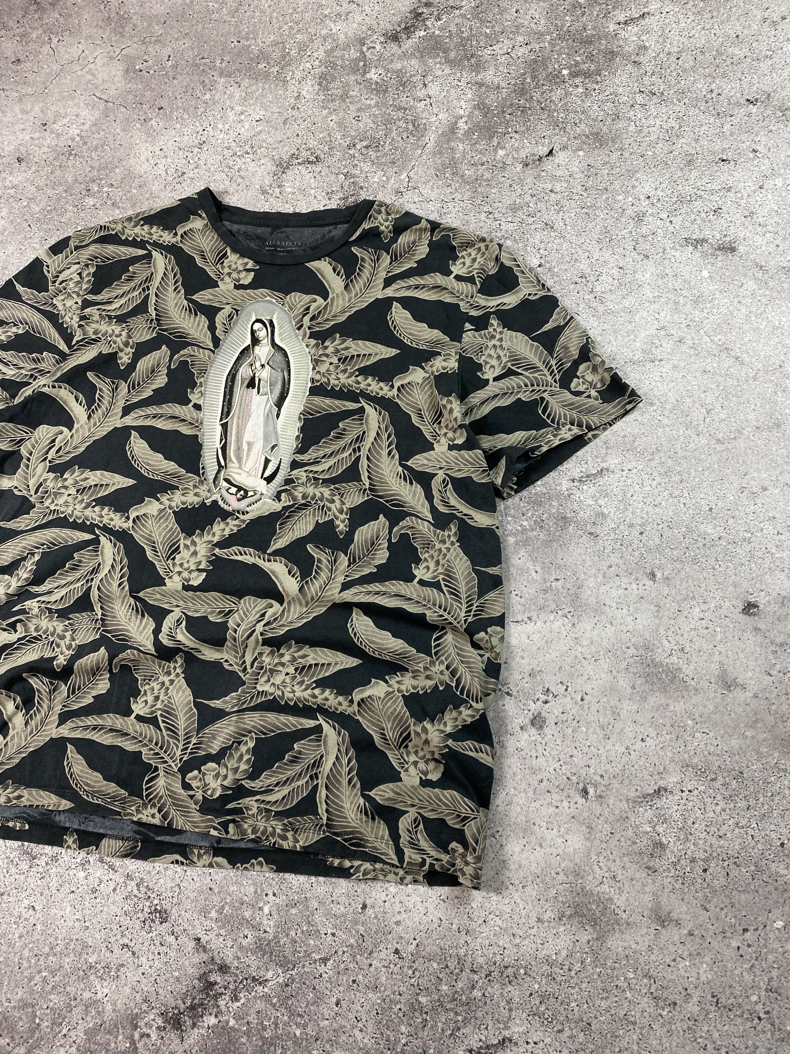 Allsaints Allsaints Rare Print Saint Maria Japan Style Y2K T-shirt Size US M / EU 48-50 / 2 - 2 Thumbnail