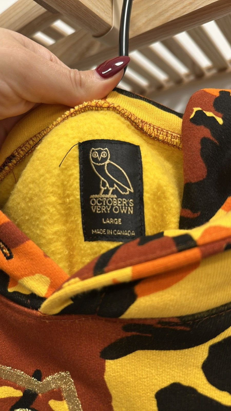 October's Very Own OVO camouflage hoodie Size US L / EU 52-54 / 3 - 3 Thumbnail