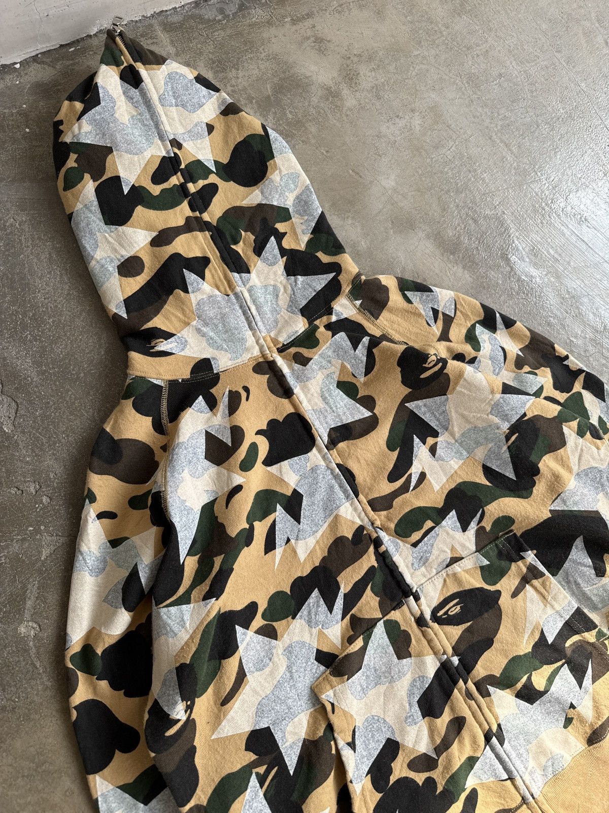Bape Bape Sta Full Zip Hoodie Nigo 1st Camo a bathing ape star Size US S / EU 44-46 / 1 - 4 Thumbnail