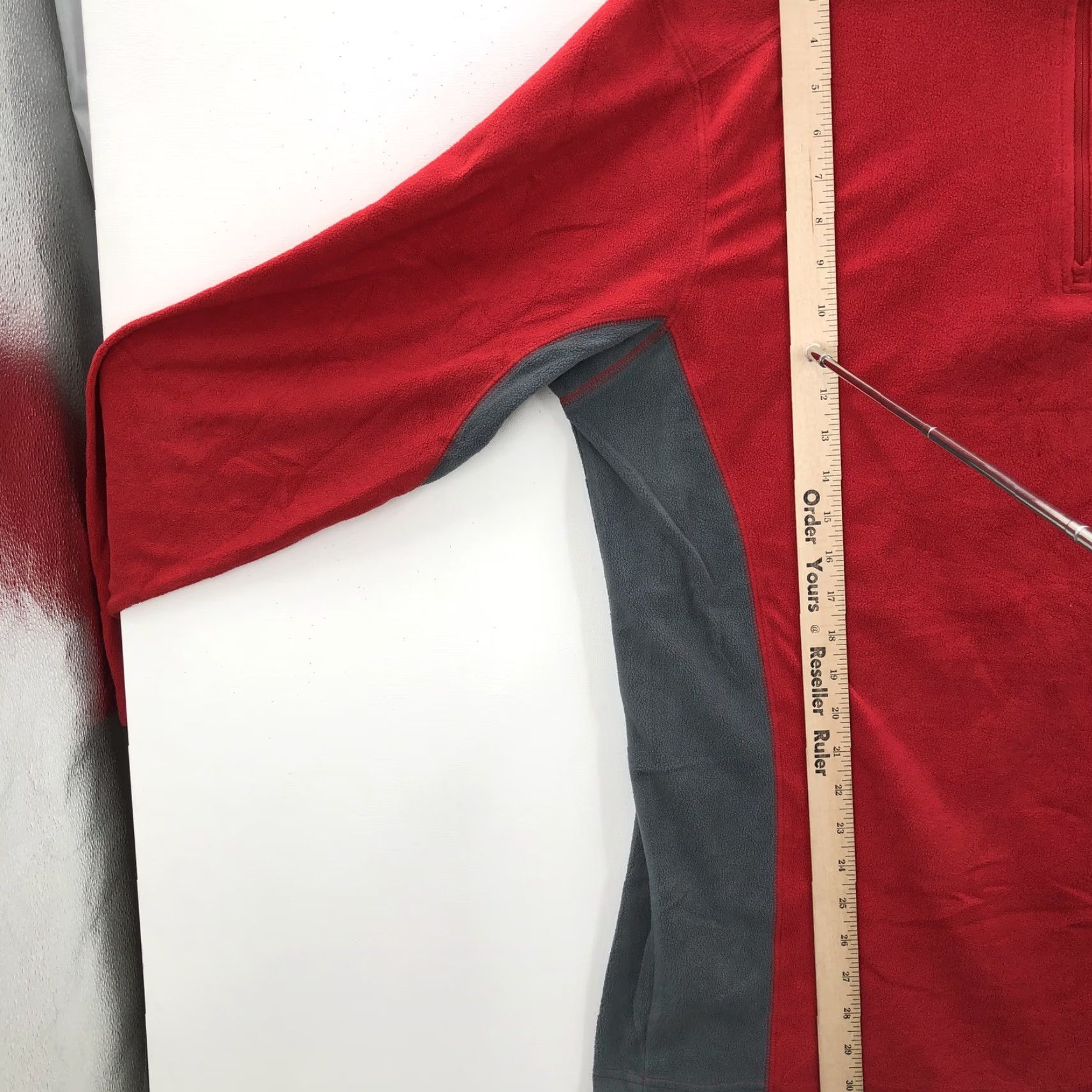 Vintage Columbia Mens Red Long Sleeve Zip High Neck Hiking Pullover Sweatshirt XL Shirt Mens Red Zip Pullover Winter Logo Breathable Classic 2000s Style? Size US XL / EU 56 / 4 - 3 Thumbnail