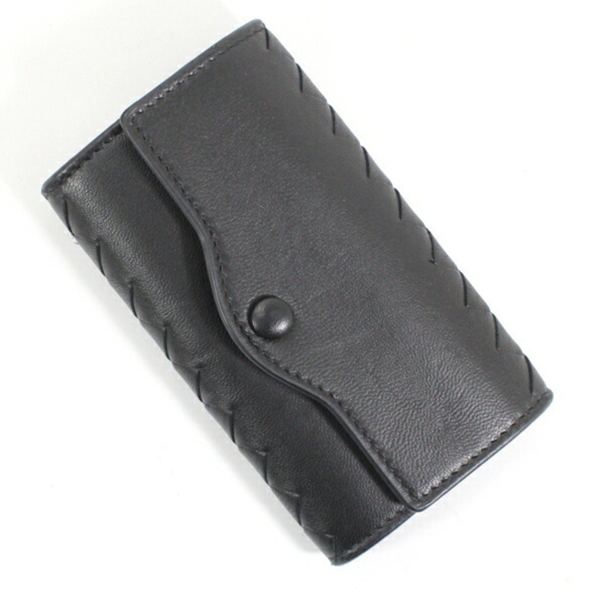 BOTTEGA VENETA 6-ring key case in intrecciato leather for men and women T5894