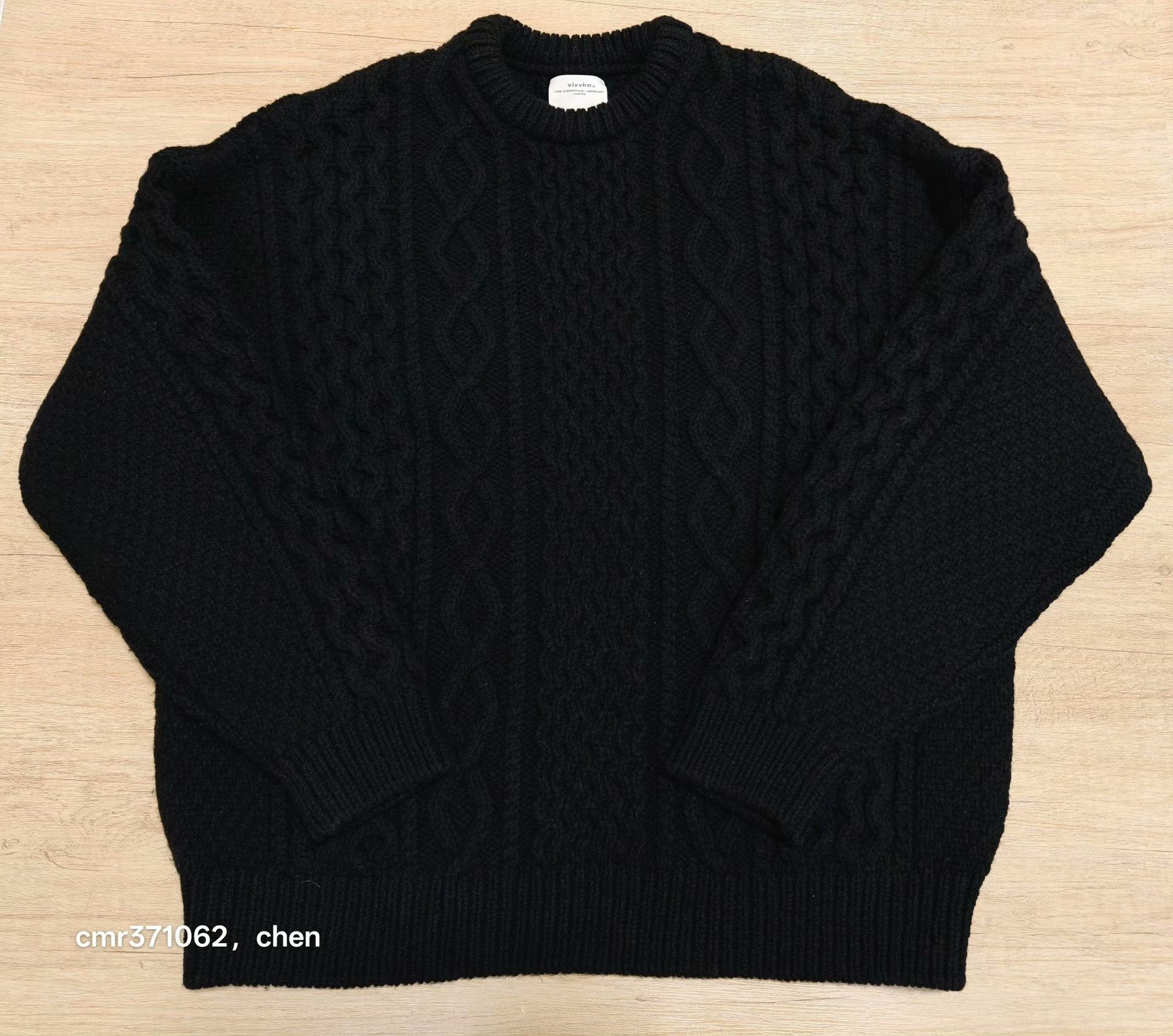 VISVIM 21AW SPOT AMPLUS CREW KNIT L/S
