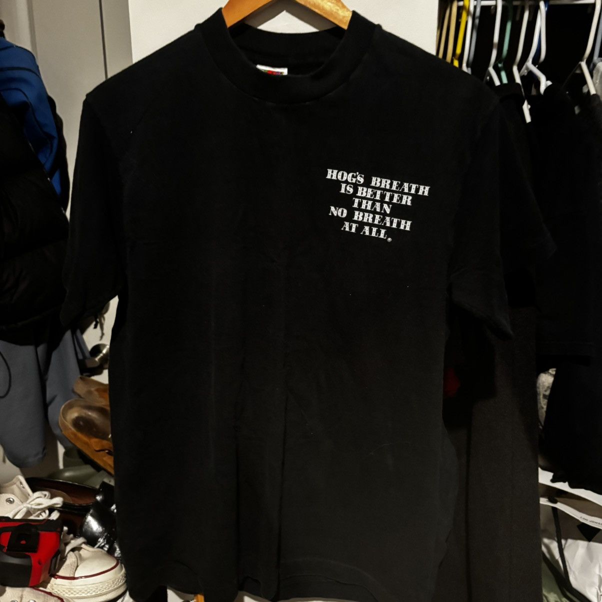 Vintage Single Stitch Black Hog's Breath Saloon Destin Graphic Shirt Size US M / EU 48-50 / 2 - 3 Thumbnail