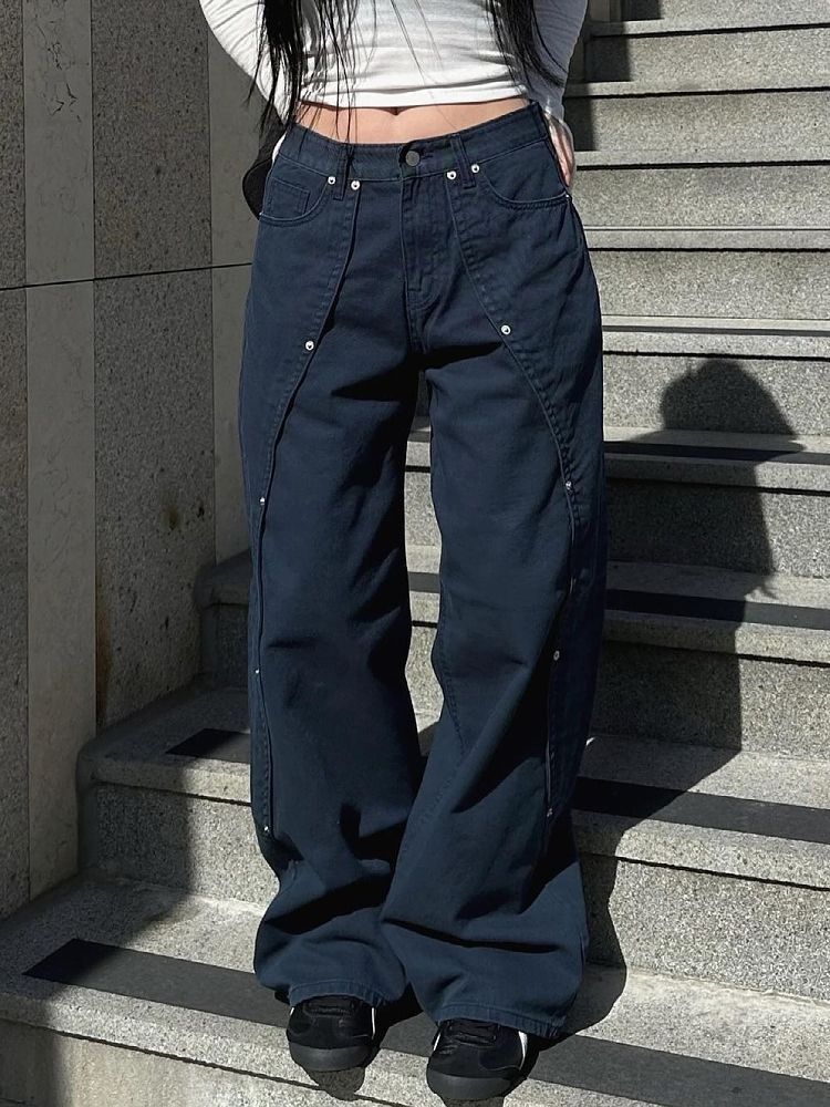 Other Loose Wide Leg Jean Size 36" / US 14 / IT 50 - 1 Thumbnail