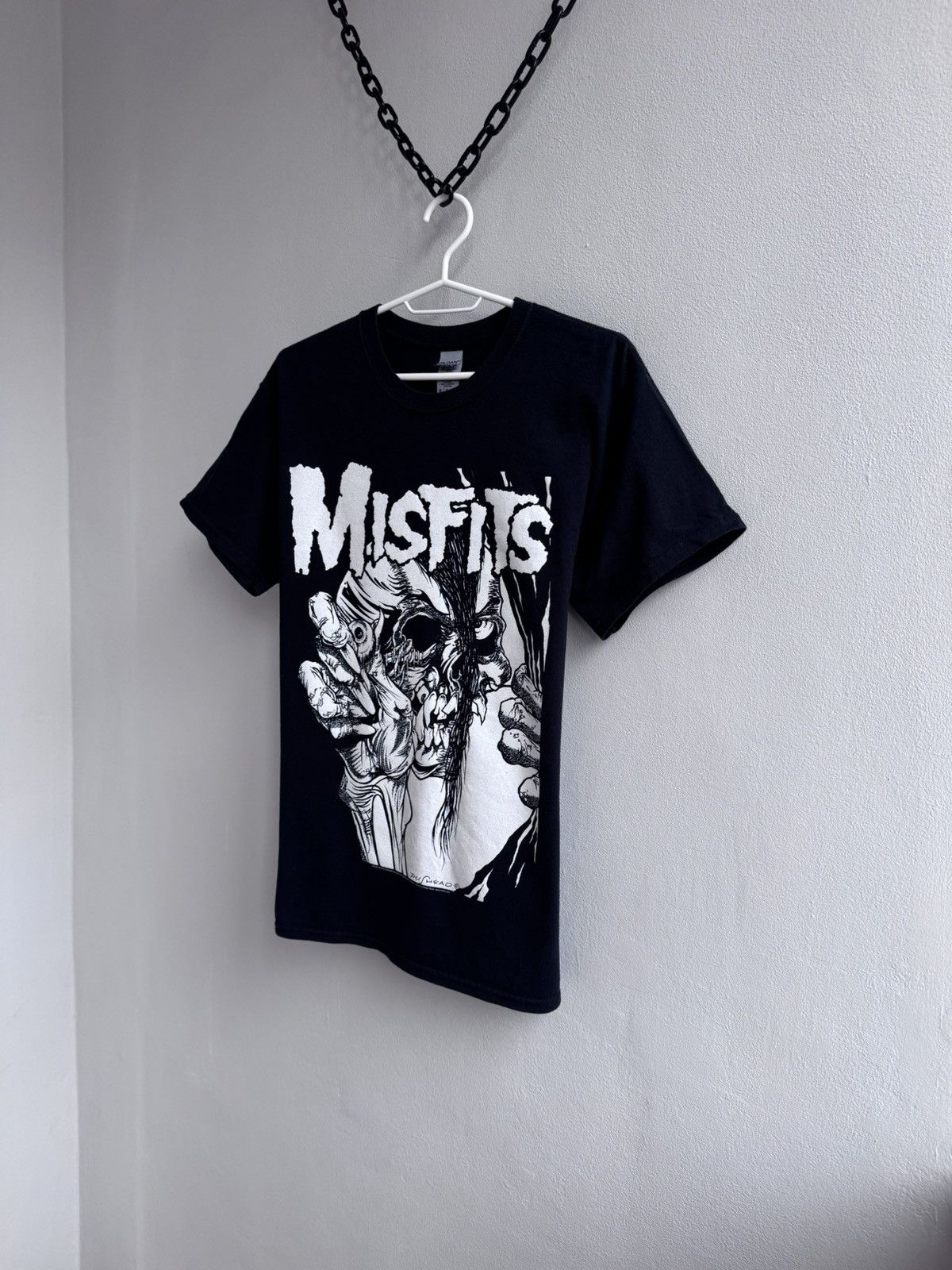 Gildan Misfits Pushead Skull Kill Tonight T Shirt Tee Punk Rock Size US M / EU 48-50 / 2 - 2 Thumbnail