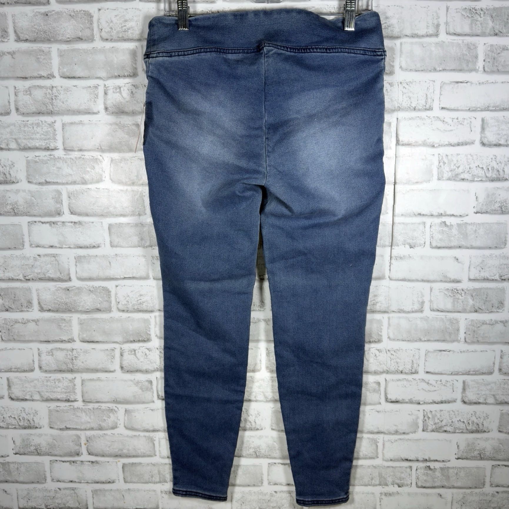 Vintage Destination Maternity Blue Jean Leggings Womens Size S Jegging NWT Maternity Blue Jeans Size 28" / US 6 / IT 42 - 5 Thumbnail