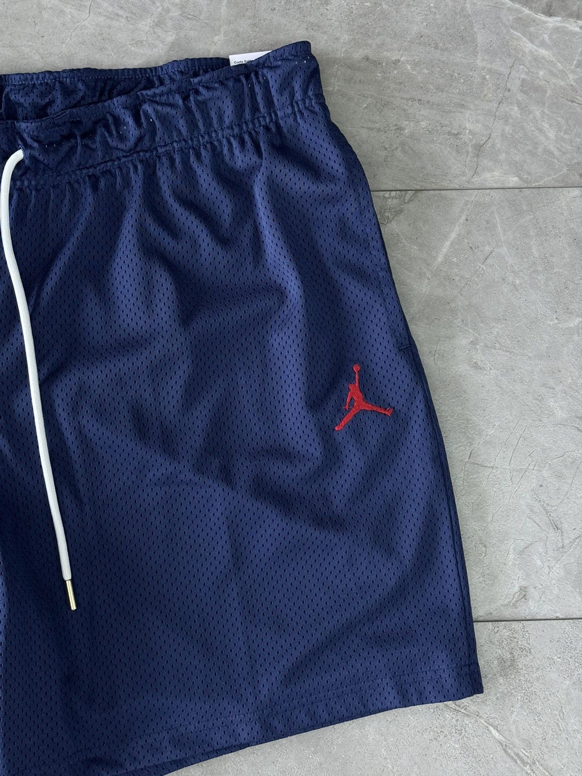 Jordan Brand Trophy Room x Jordan Basketball Navy Shorts Size US 36 / EU 52 - 2 Thumbnail
