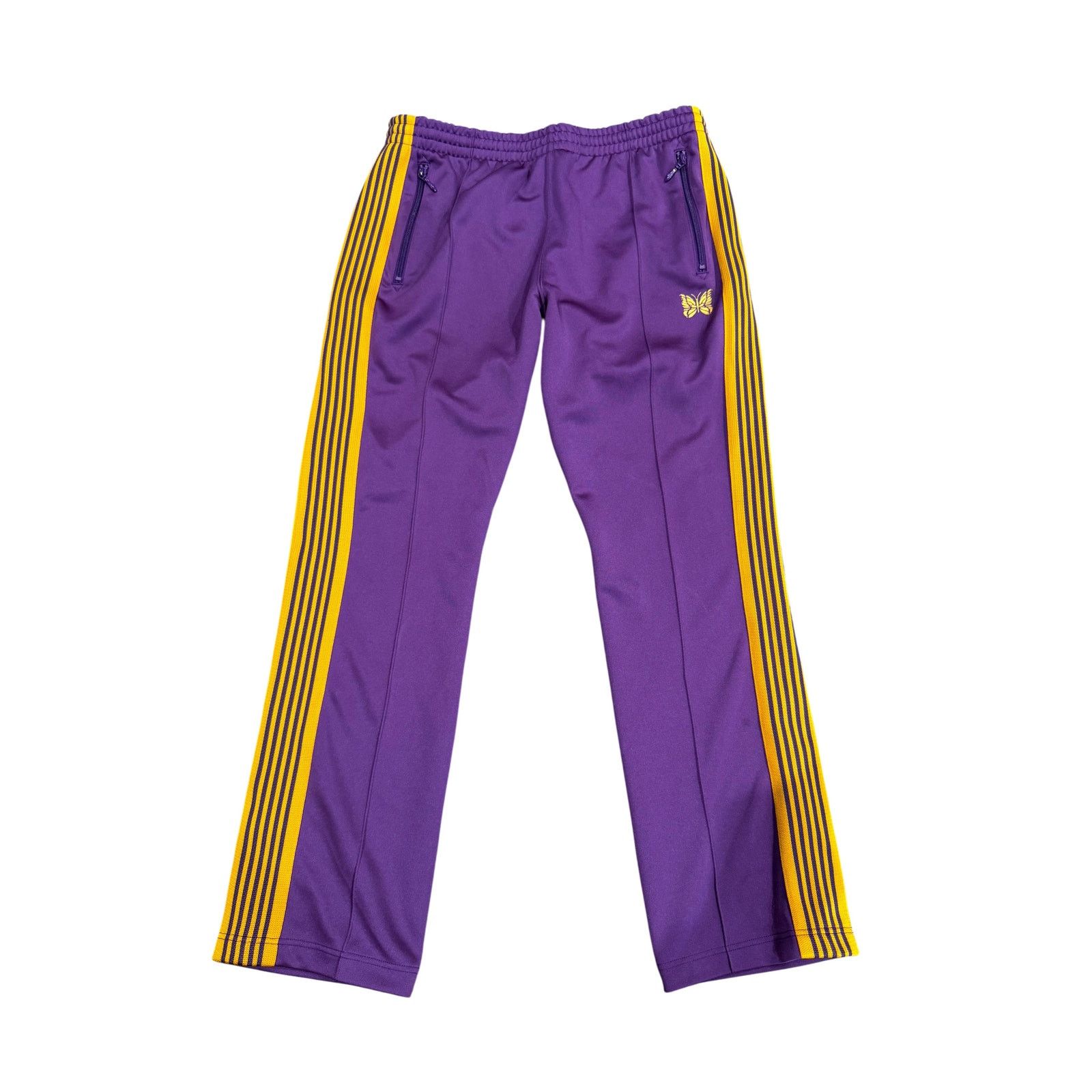 Needles Needles Purple & Yellow Track Pants Size US 32 / EU 48 - 1 Thumbnail