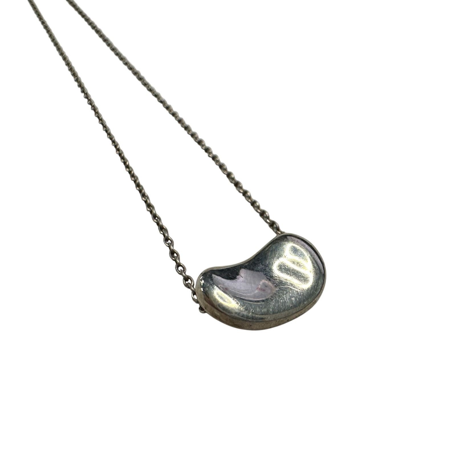 Tiffany & Co. Tiffany & Co Elsa Peretti Small Bean Necklace - 16" Size ONE SIZE - 9 Thumbnail