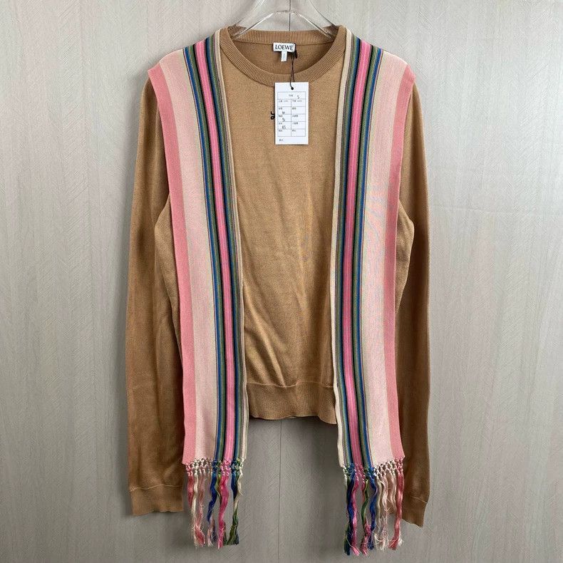 Loewe Loewe Fringed Sweater in Size Small Size US S / EU 44-46 / 1 - 1 Thumbnail