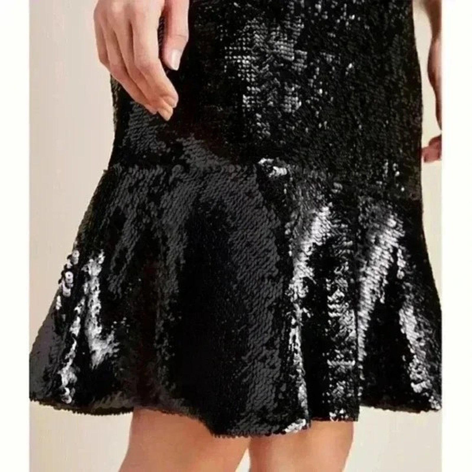 Hutch Hutch Anthropologie Pleated Squen Midi Ruffle Flare 6 Size 30" / US 8 / IT 44 - 2 Thumbnail