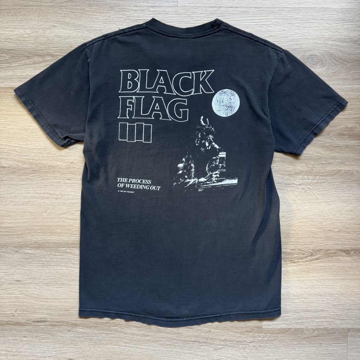 1985 Black Flag “Process Of Weeding Out” Tee