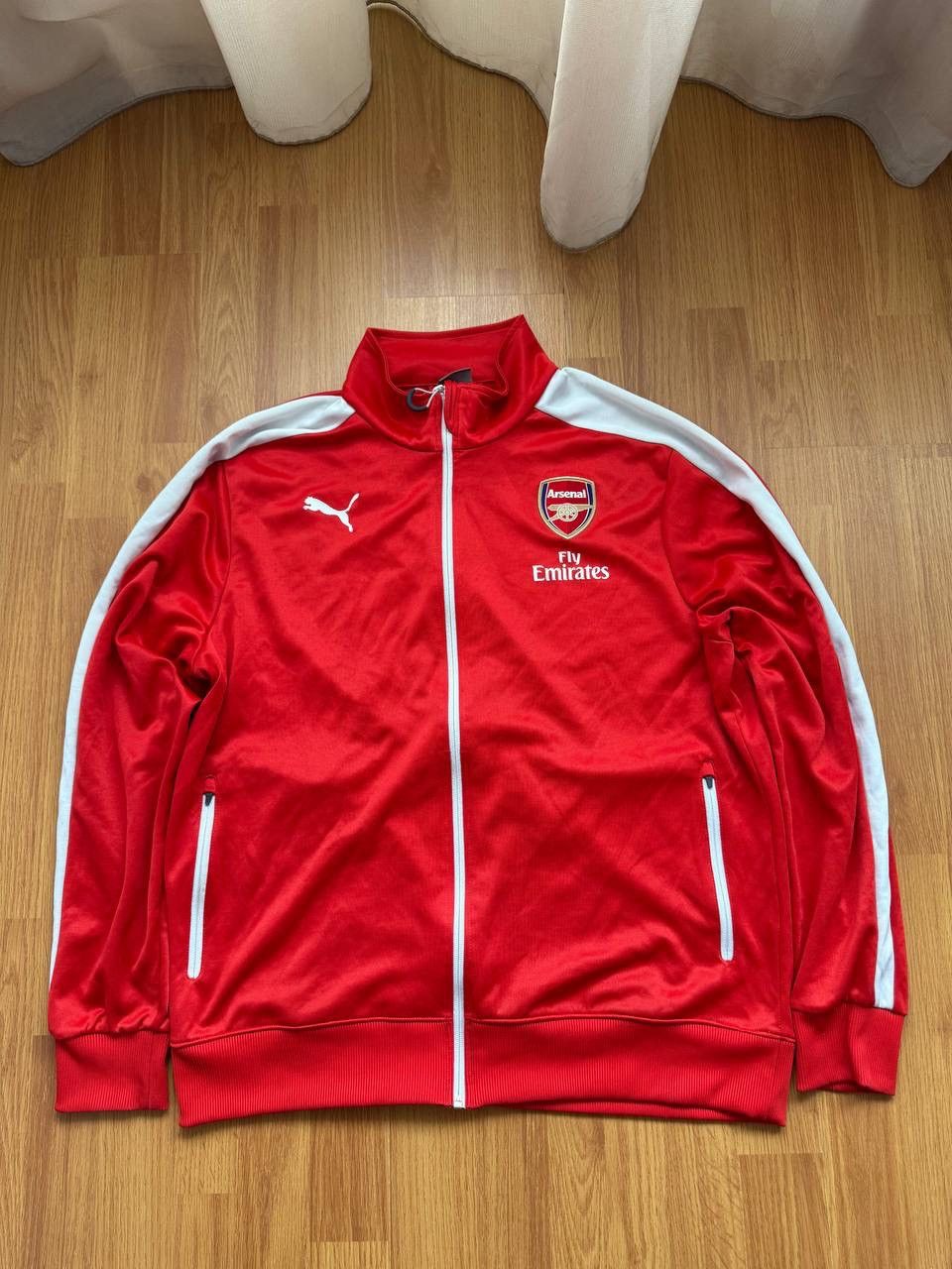 Other Vintage Puma Arsenal Soccer Track Jacket Size XL Size US XL / EU 56 / 4 - 1 Thumbnail