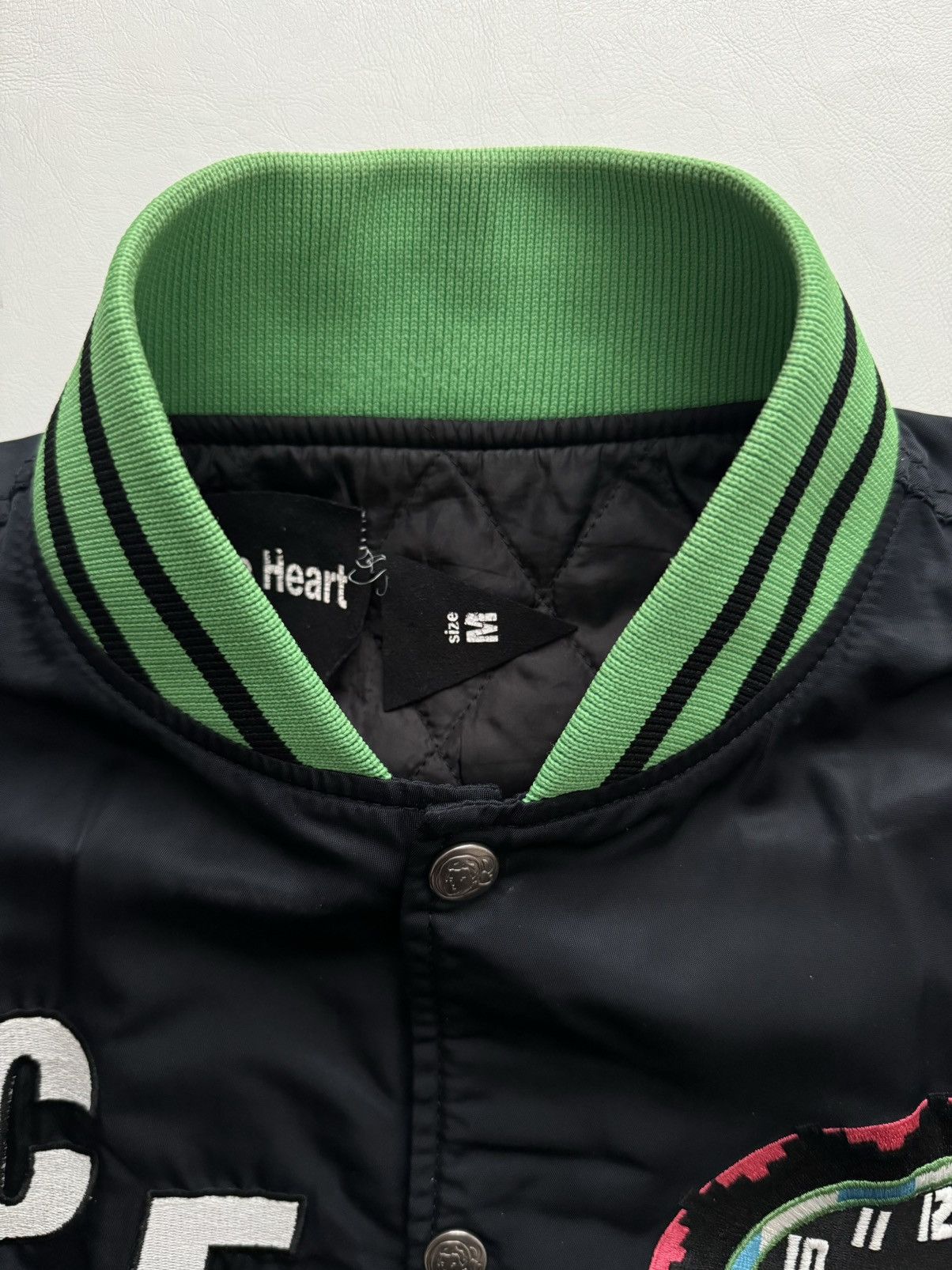 Billionaire Boys Club Season 4 Ice Cream Glow Clock Satin Varsity Size US M / EU 48-50 / 2 - 7 Thumbnail