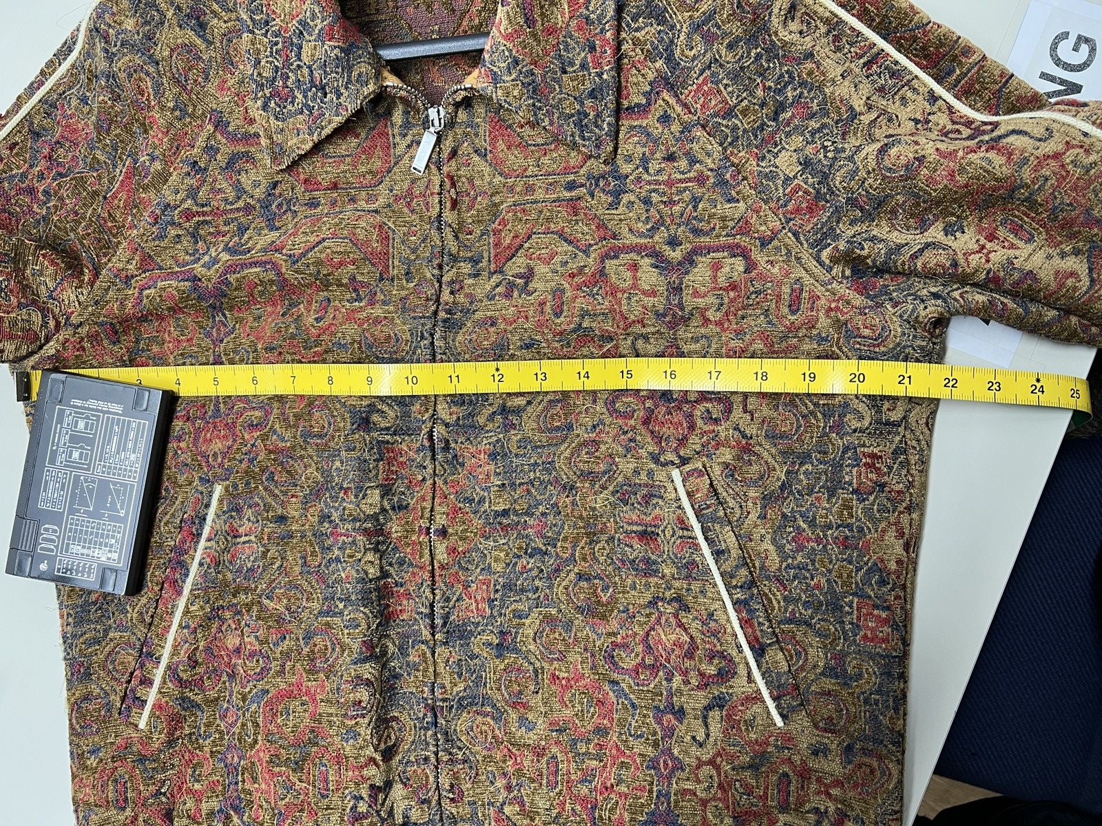 Saint Laurent Paris Saint Laurent Teddy Marrakesh Tapestry Bomber Jacket Size US M / EU 48-50 / 2 - 17 Thumbnail