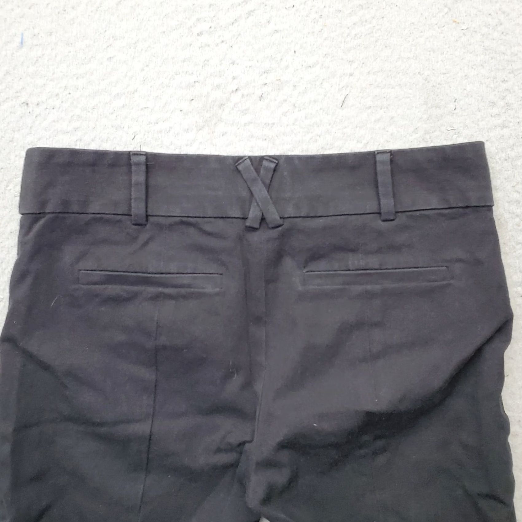 Anthropologie Anthropologie Chino Pants Women 2 Black Essential Slim Straight Leg 2 Button Fly Womens Size 2 Black Slim Straight Pant Size 26" / US 2 / IT 38 - 8 Thumbnail