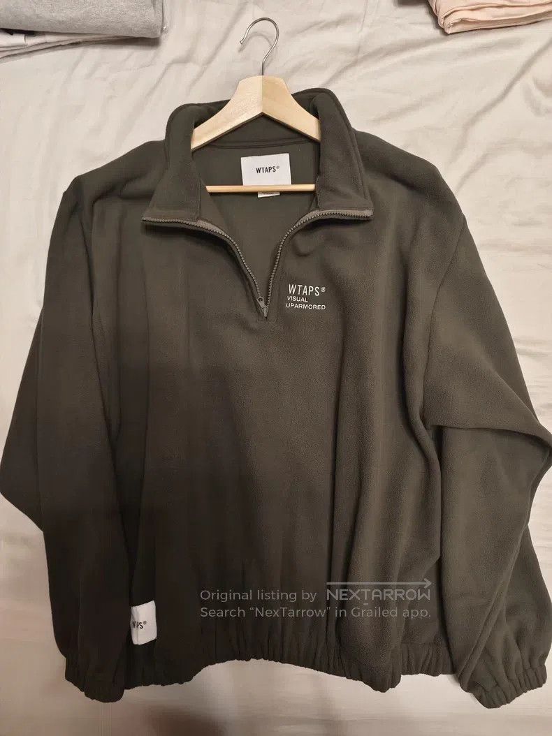 Wtaps Wtaps Fleece half-zip hoodie Size US M / EU 48-50 / 2 - 2 Thumbnail