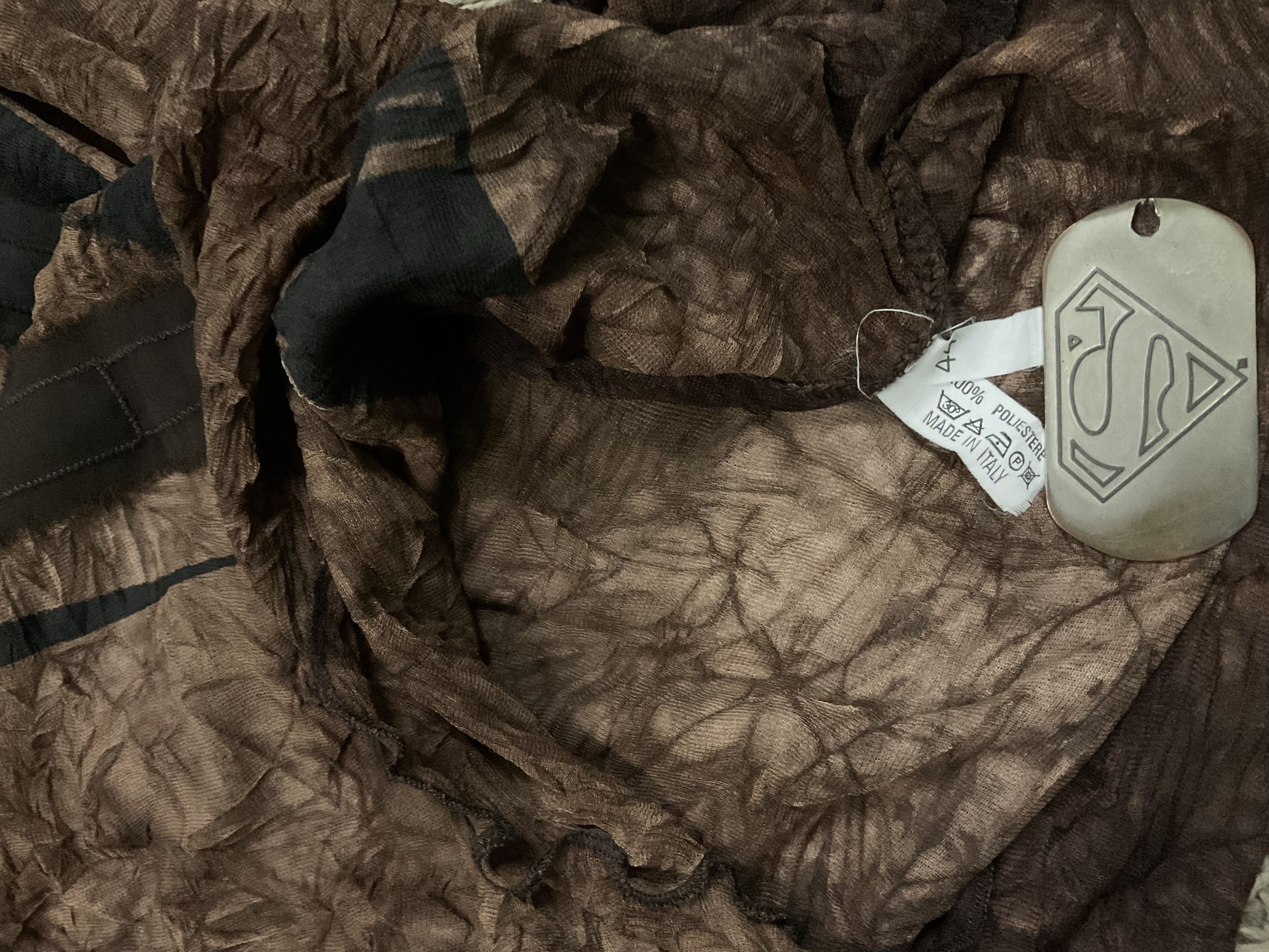 Designer RARE Italian Designer Distressed Cut Out shirt Size US S / EU 44-46 / 1 - 5 Thumbnail