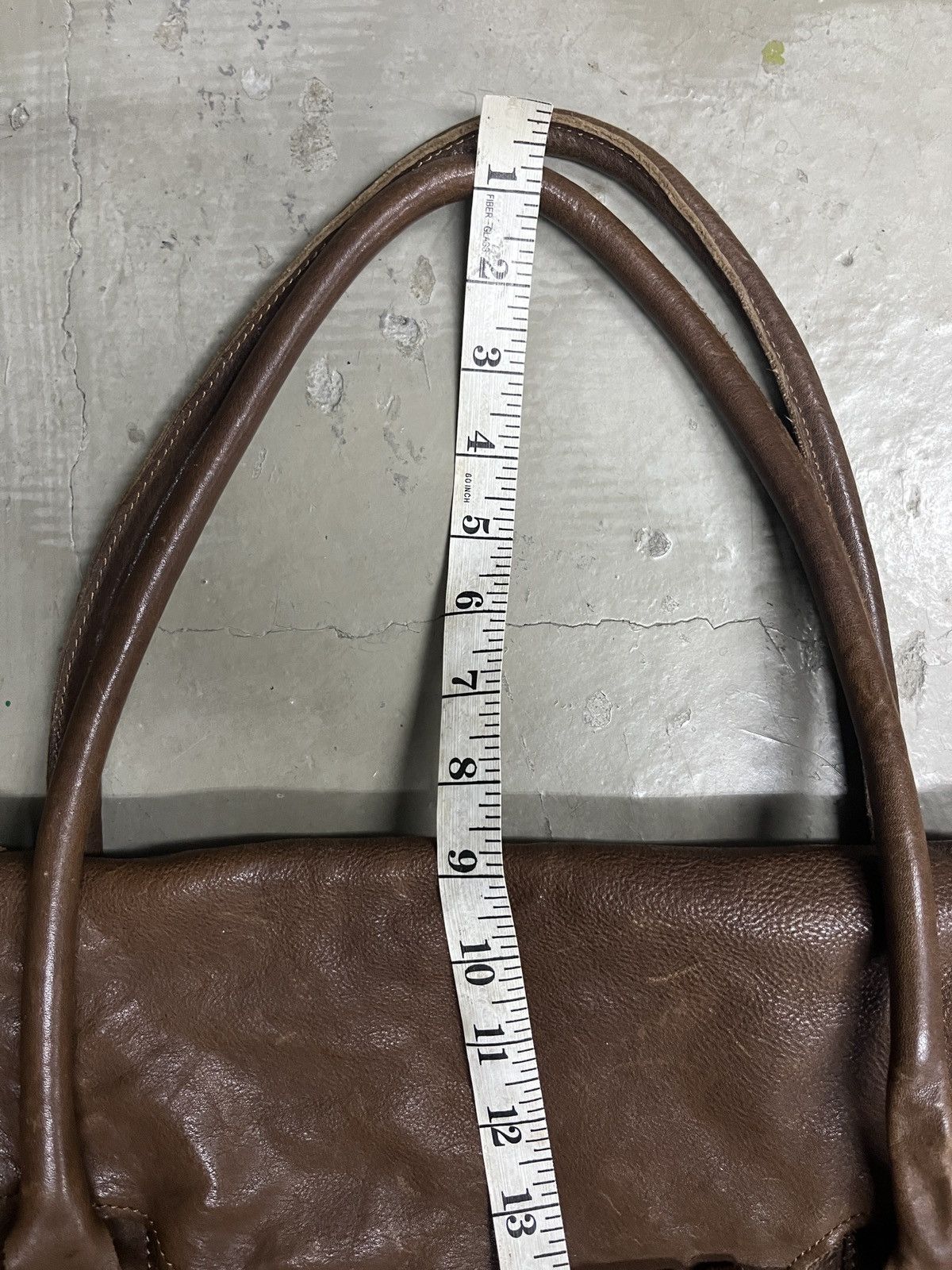 Leather Leather Birkin Japanese Brand 1 Metre Carre Cowhide Bag Size ONE SIZE - 20 Thumbnail