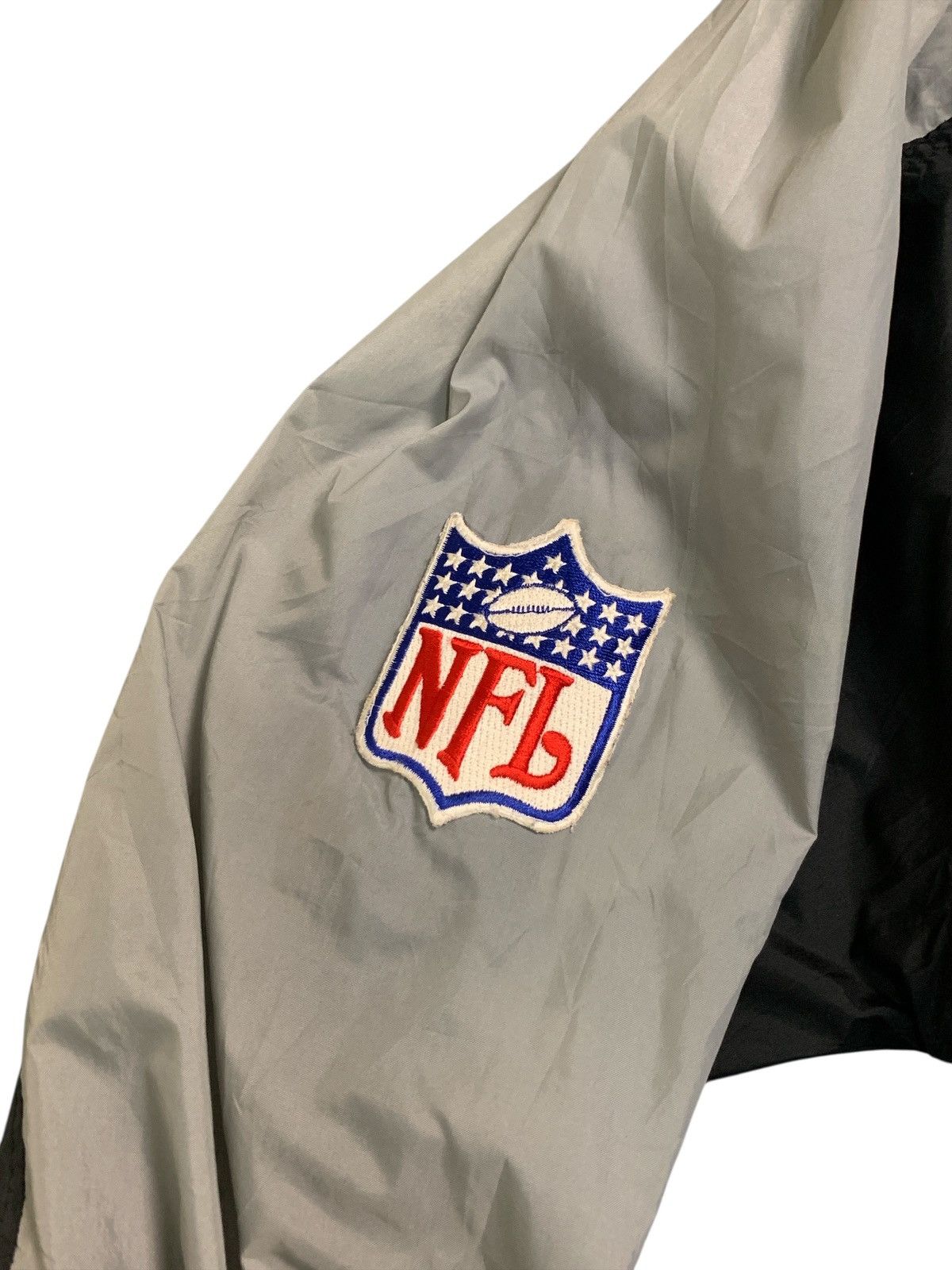 Apex One Rare Vintage 90s Apex One Oakland Raiders Windbreaker Anorak Size US M / EU 48-50 / 2 - 9 Thumbnail