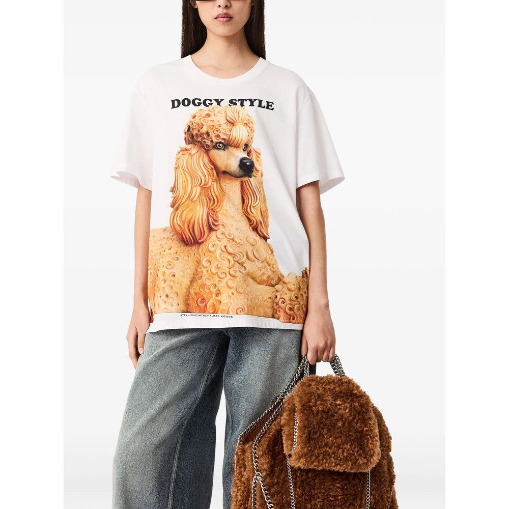 Stella McCartney Stella Mccartney WHITE Tops - T-shirts & Jerseys Size XS / US 0-2 / IT 36-38 - 1 Thumbnail
