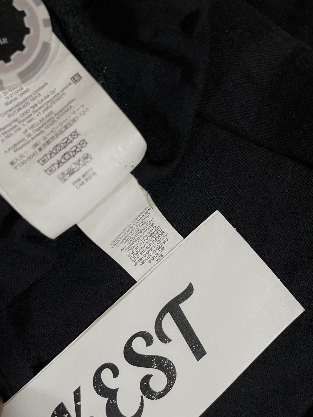 Vans × Wtaps WTAPS x Vans Flames Waffle Lover Club L/S T-Shirt Black Blue Size US M / EU 48-50 / 2 - 13 Thumbnail