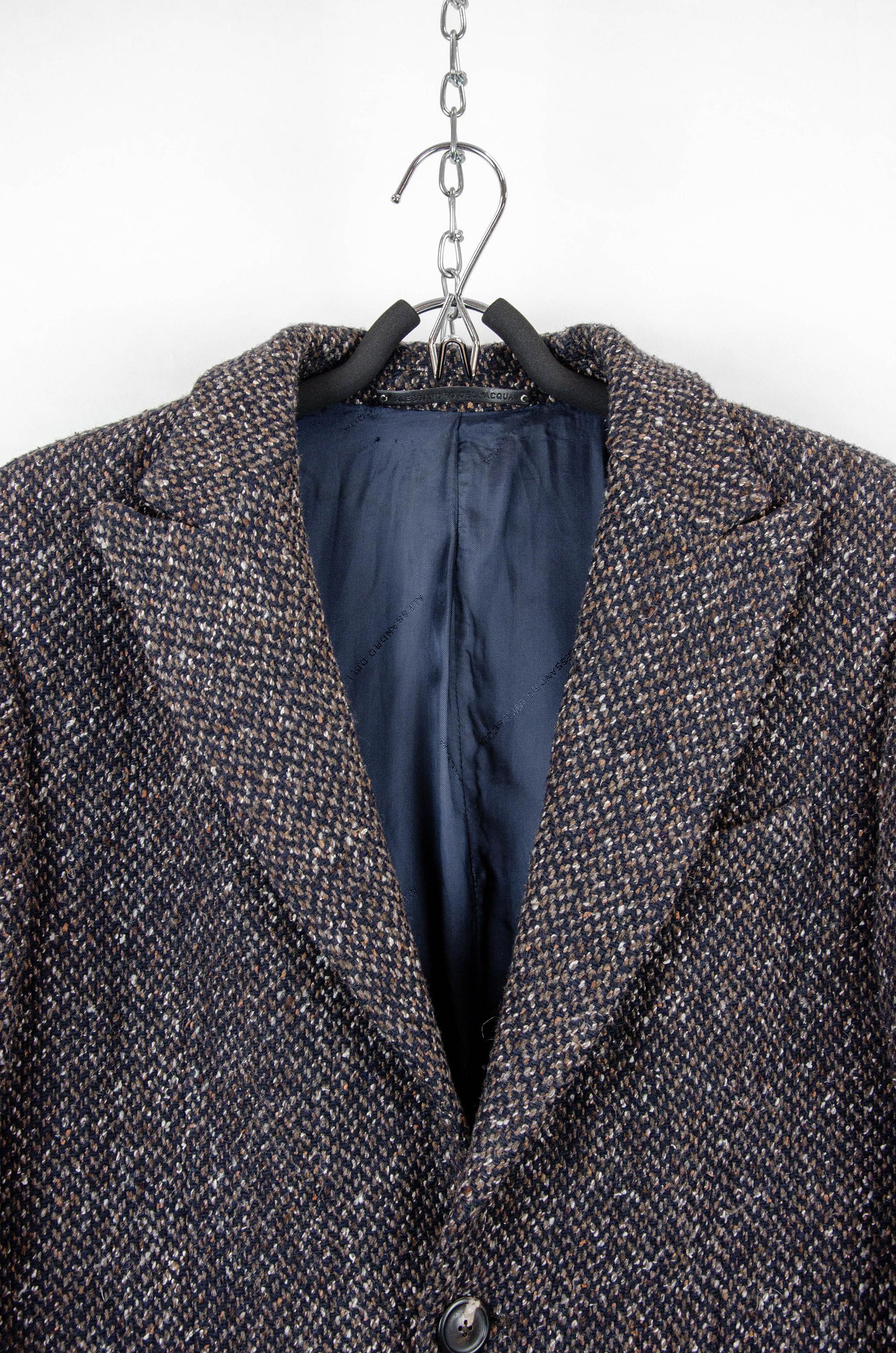 Alessandro Dell'acqua Alessandro Dell’Acqua Tweed Coat - Size 48 Size US M / EU 48-50 / 2 - 7 Thumbnail