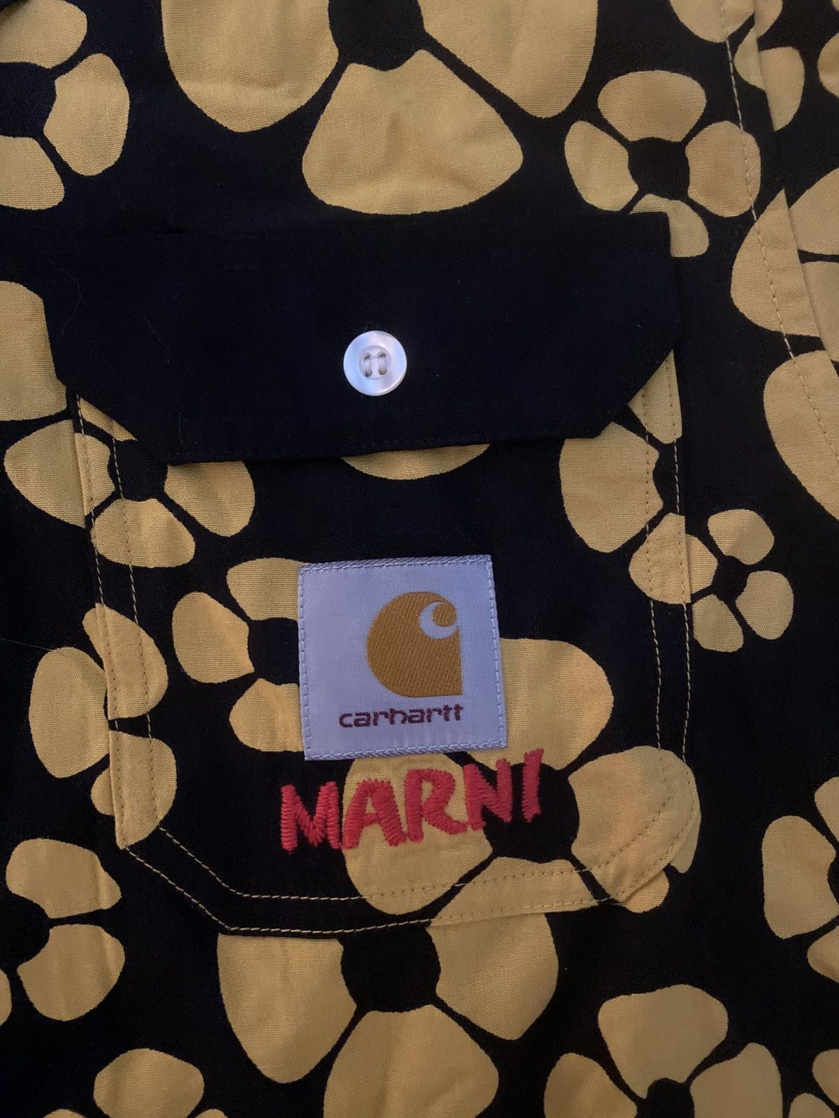 Carhartt Wip × Marni MARNI x Carharrt WIP poplin shirt Size US XS / EU 42 / 0 - 4 Thumbnail